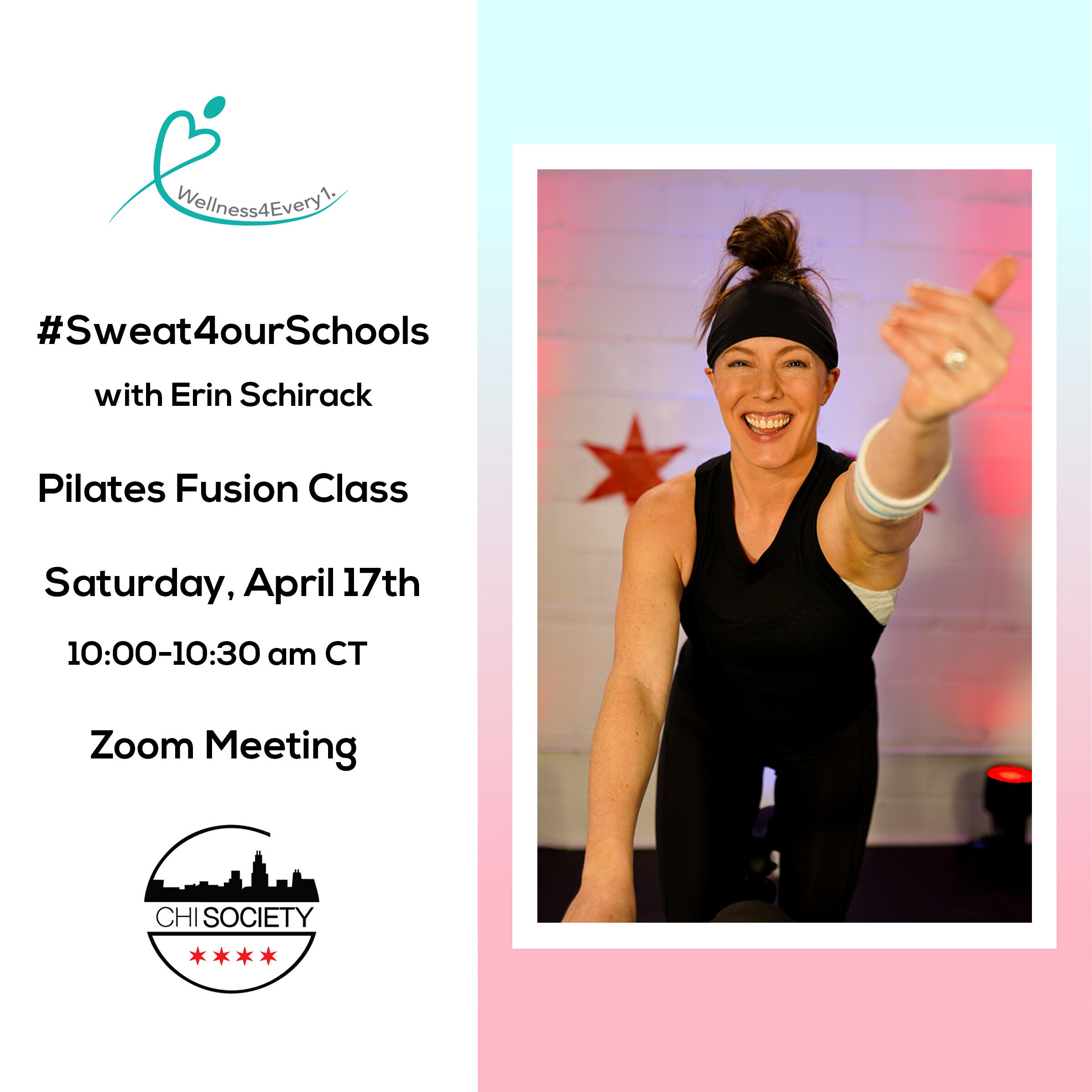 #Sweat4ourSchools with CHI-SOCIETY