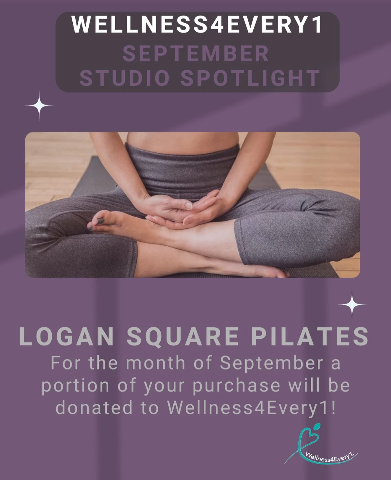 Tomorrow&rsquo;s Pilates4Every1 event @logansquarepilatesandcore is cancelled but you still have the opportunity to give back to Wellness4Every1 before the month ends! 

A portion of all LSQP purchases will be donated to W4E1 and so far we&rsquo;ve r