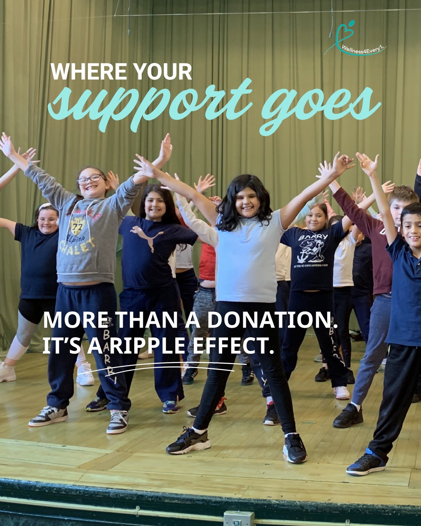 This.. is where your support goes.
Wellness for children, which eventually turns to classrooms, schools, and even communities.

Thank you for being a part of Wellness4every1!

#wellness #chicago #school #support