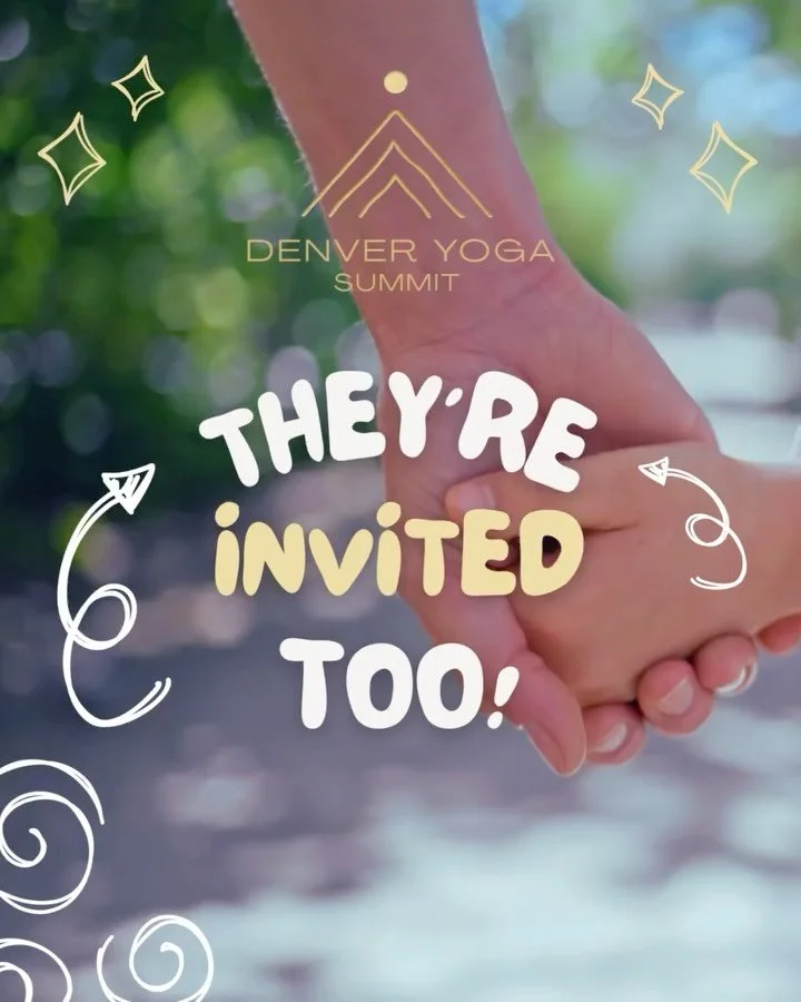 Do you know anyone that loves yoga and their kids?!?

The Denver Yoga Summit - September 11, 12, and 13 at Denver Botanic Gardens at Chatfield Farms
- now has kids programming!
- Friday, September 11 | With a parent | $50 per child

 Explore the Butt