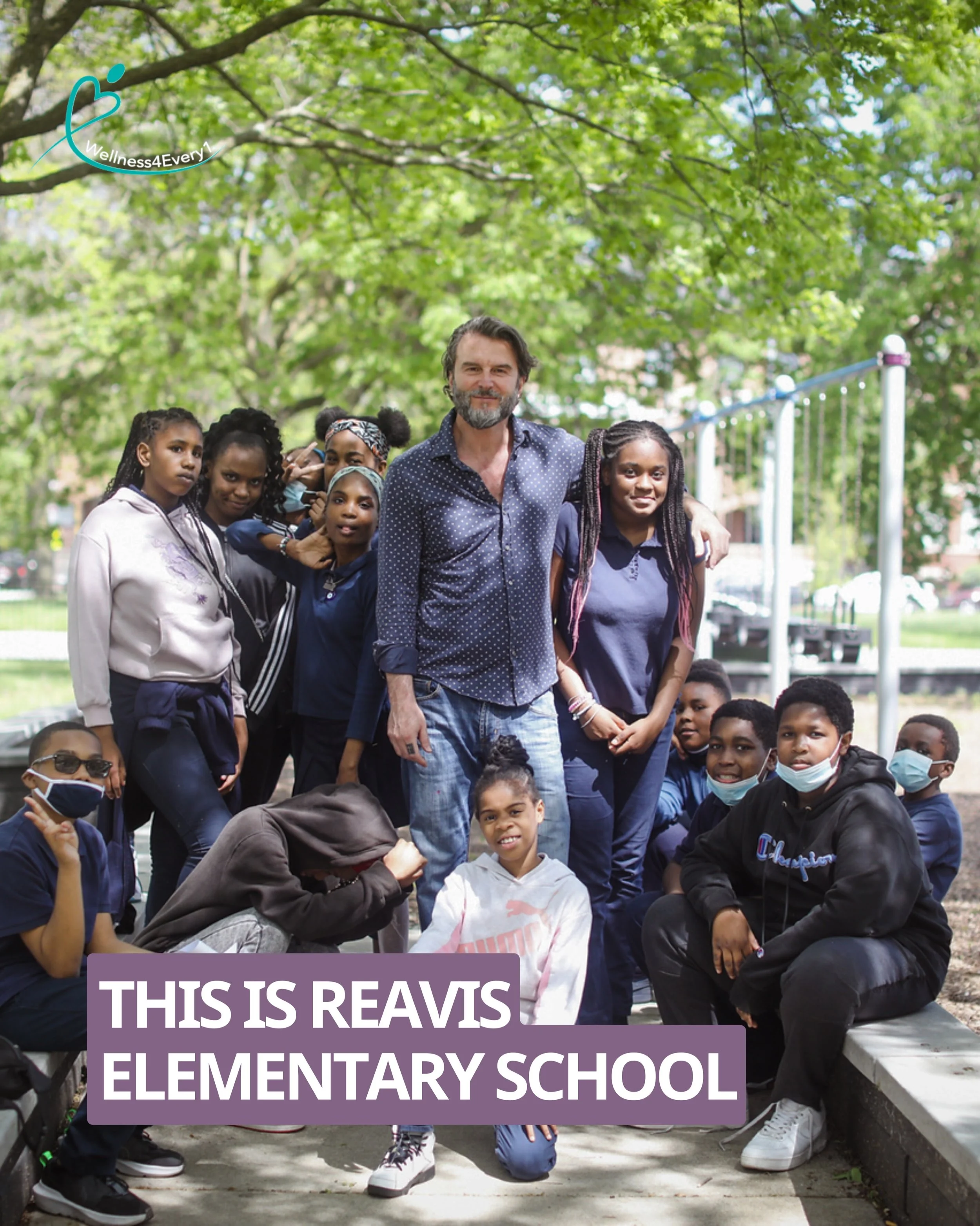 Meet Reavis elementary, we bring wellness programs to schools all over Chicago.
We bring support to students. 💙

#chicago #chicagoschools #chicagostudents #chicagowellness