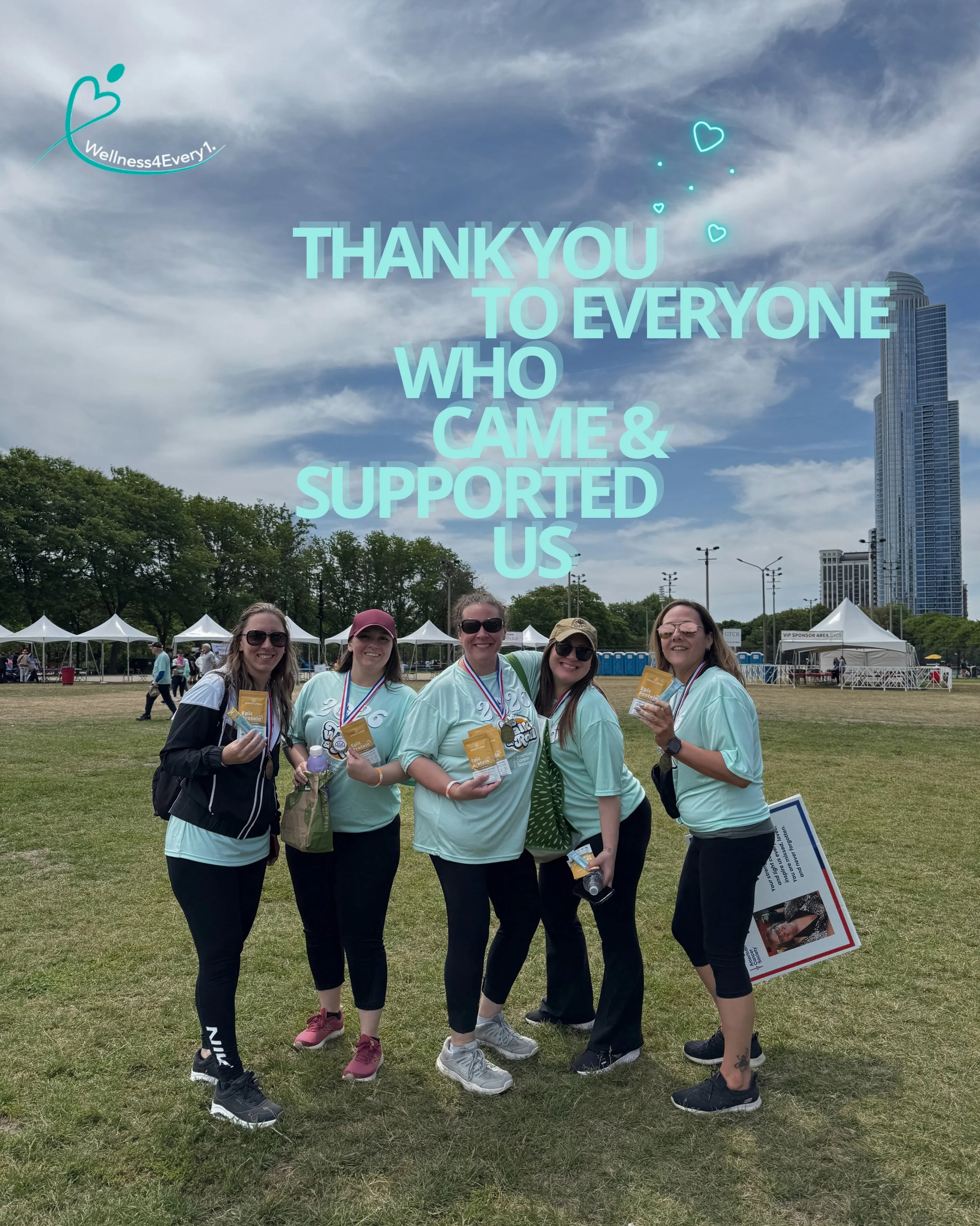 Thank you to everyone who came and supported us!
We had a great time giving away products &amp; promoting our events at the ACS Walk &amp; Roll
2026.
We hope this event brings a lot of joy to people and we'll continue supporting our community
Stay tu