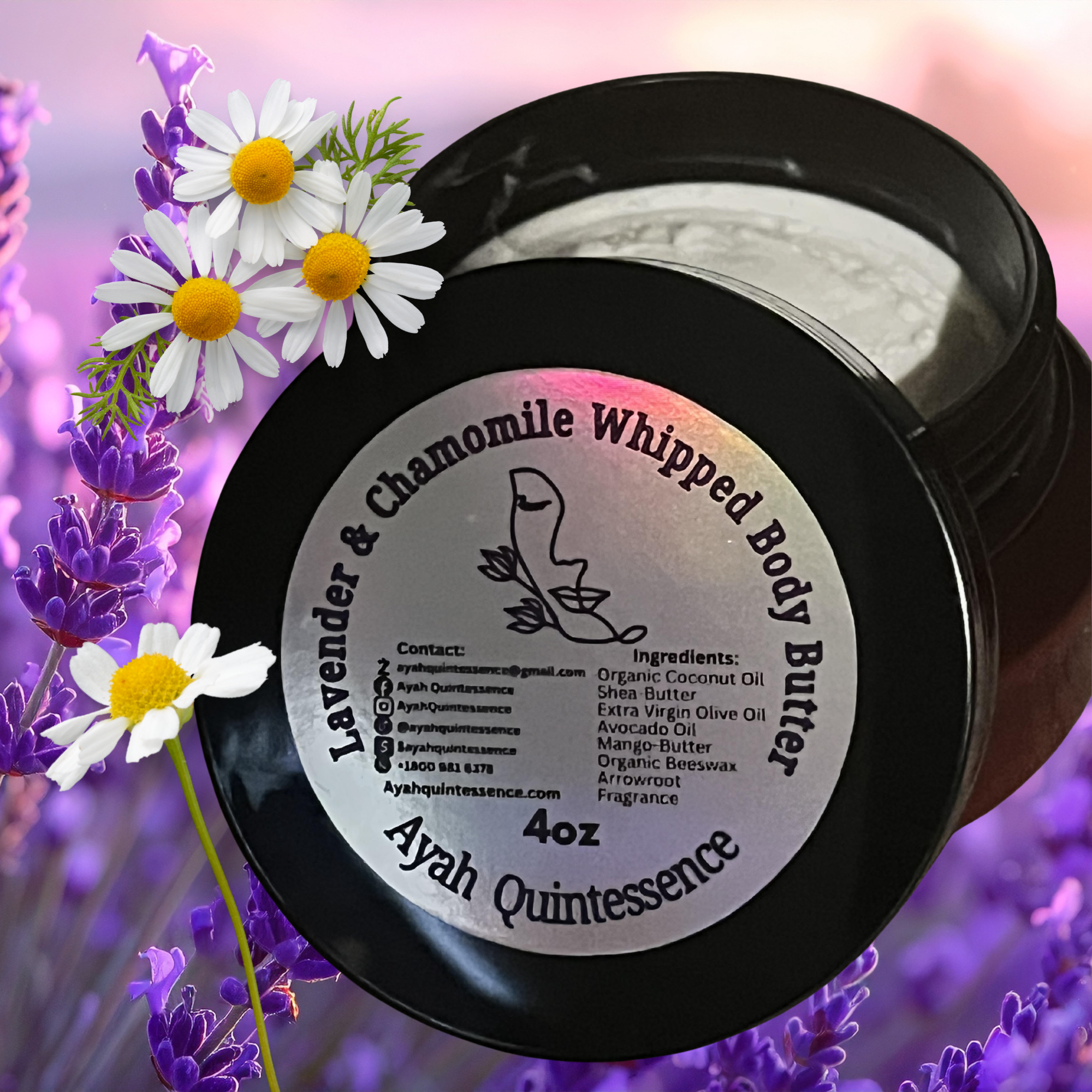Lavender & Chamomile Whipped Body Butter