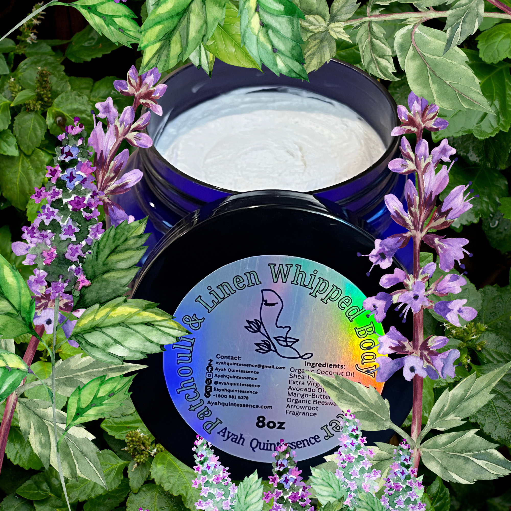 Patchouli & Linen Whipped Body Butter