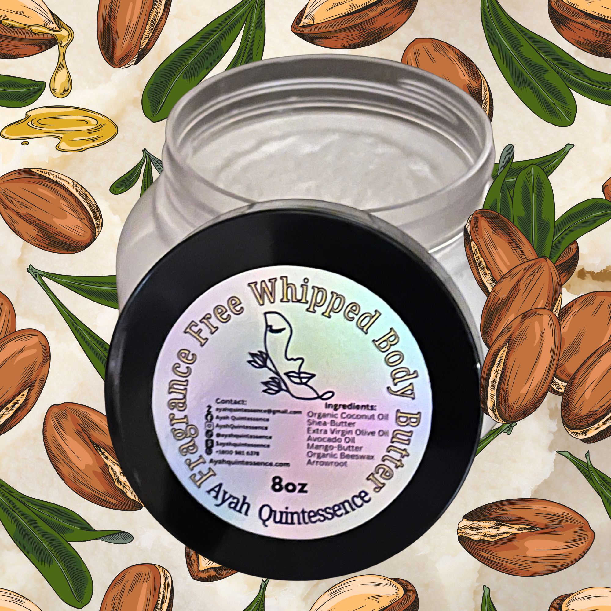 Fragrance Free Whipped Body Butter