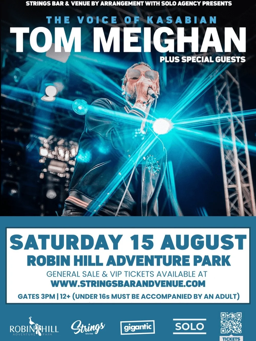 @tommeighanofficial plus specials guests will be heading to the Isle of Wight this summer for an outdoor show at @robinhilladventurepark in association with @stringsvenue 💥 Tickets go on sale tomorrow at 10am!