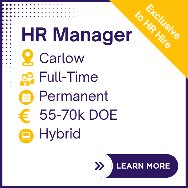 HRM3006 - HR Manager - Carlow