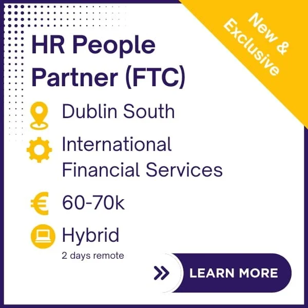 HR People Partner (FTC) - Dublin South