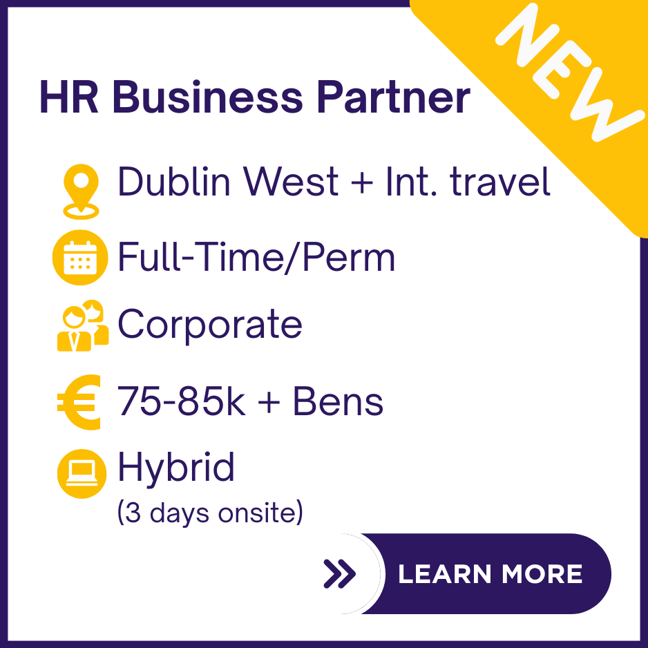HR Business Partner - Dublin West
