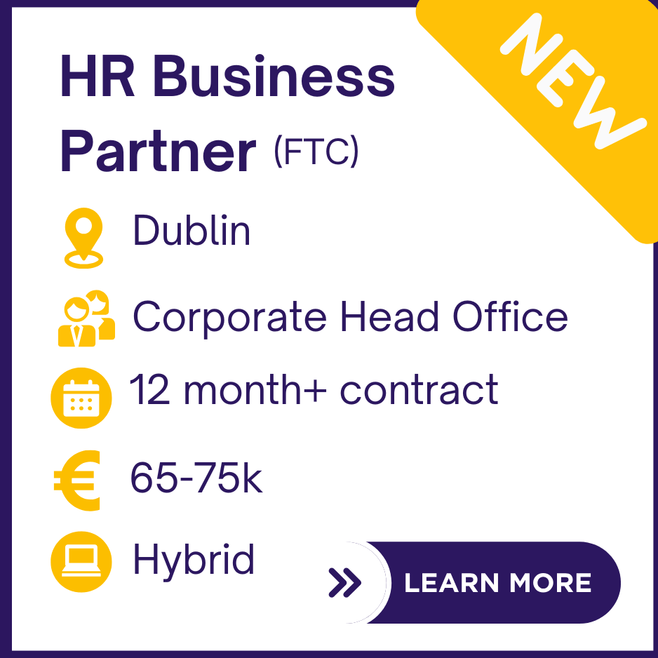 HR Business Partner FTC - Dublin