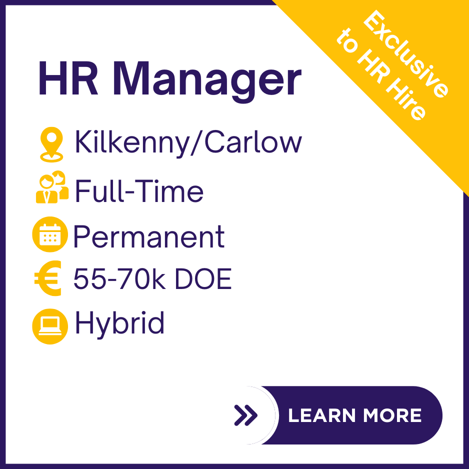 HR Manager - Kilkenny/Carlow