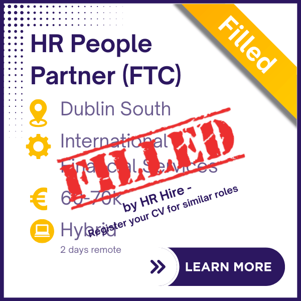 HRPP0105-HR People Partner (FTC) - Dublin South