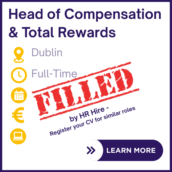 Head of Compensation & Total Rewards