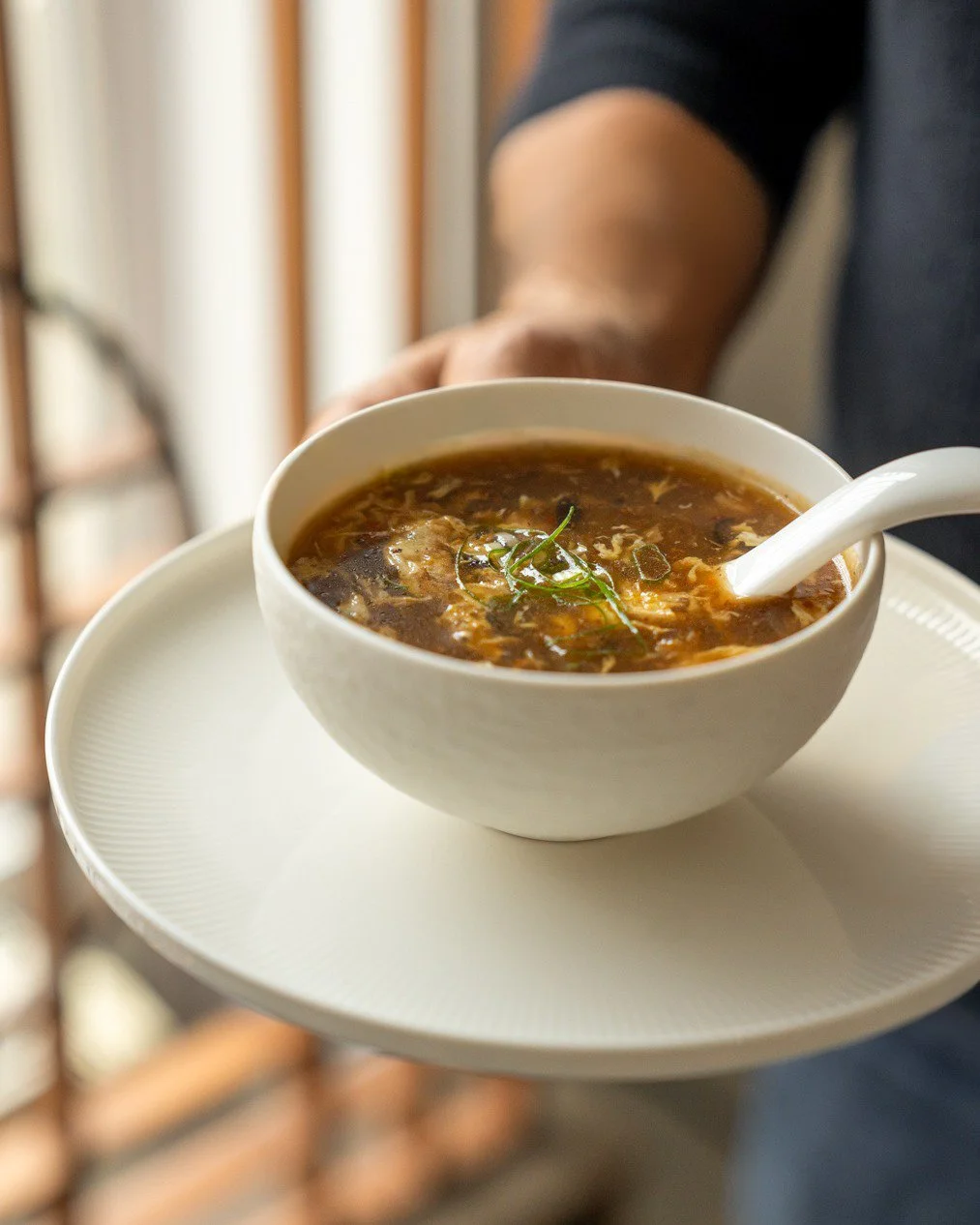 Potage oriental piquant