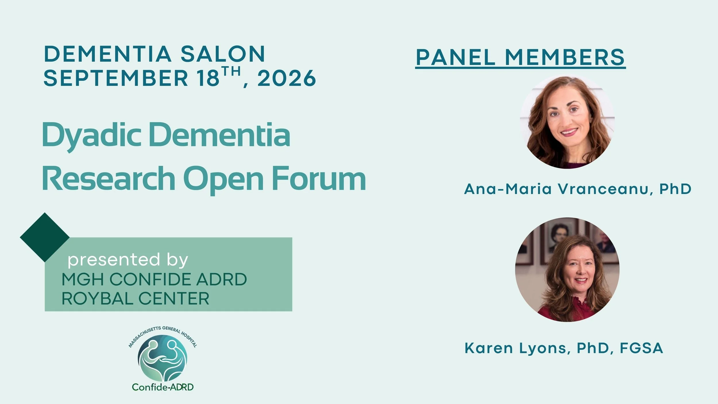 September 2026 Dementia Dyadic Salon