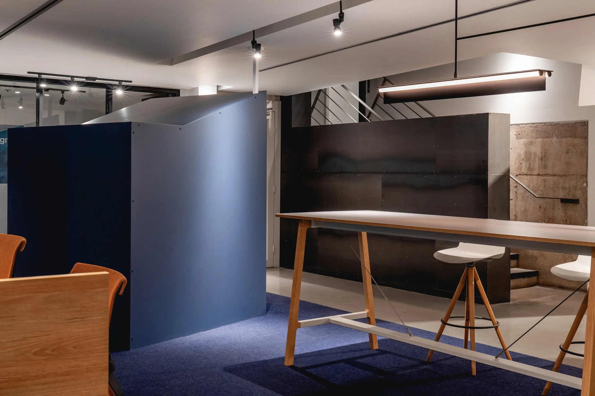 espace de consultation d'archives par inscape le studio