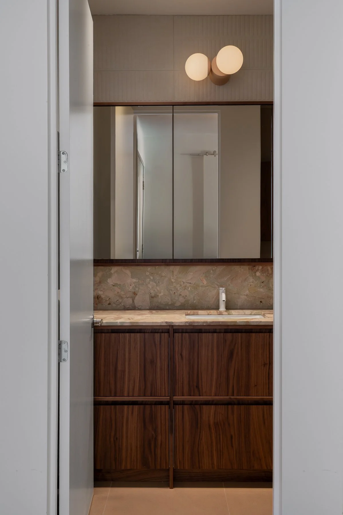 Design de la salle de bain sur mesure par inscape le studio