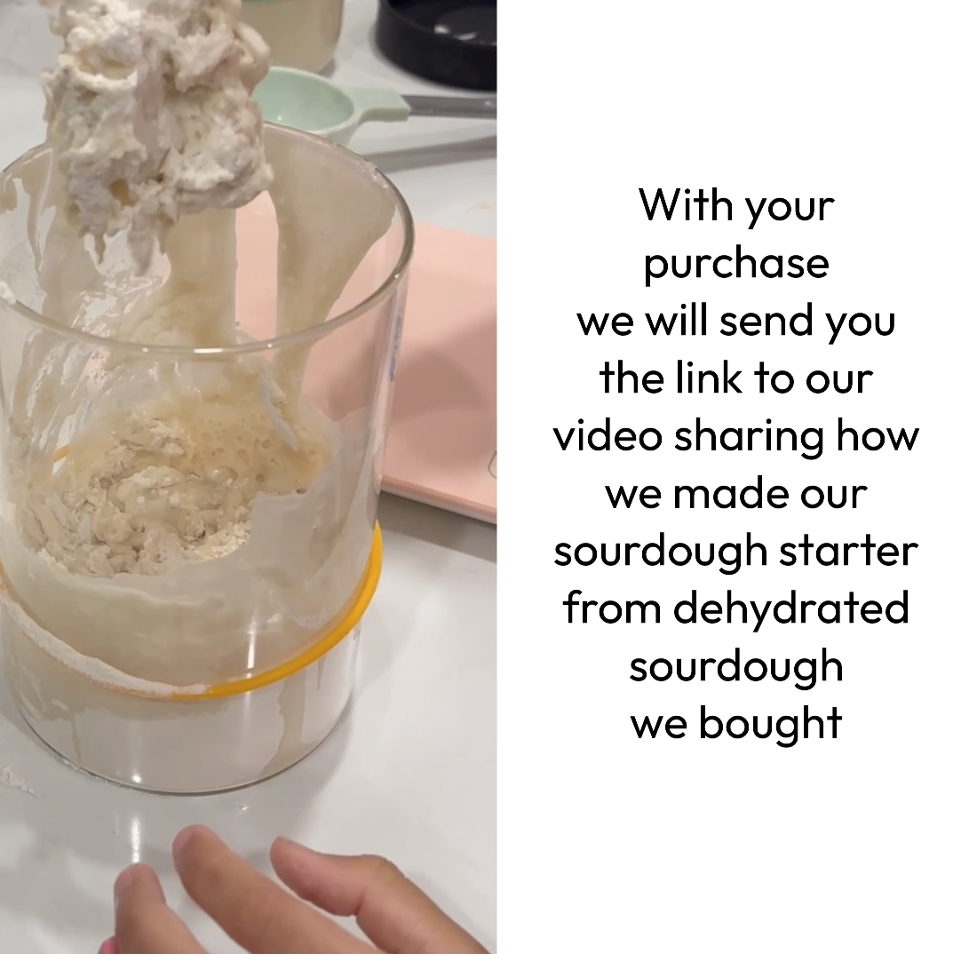 Sourdough starter feeding ratio cheat sheet