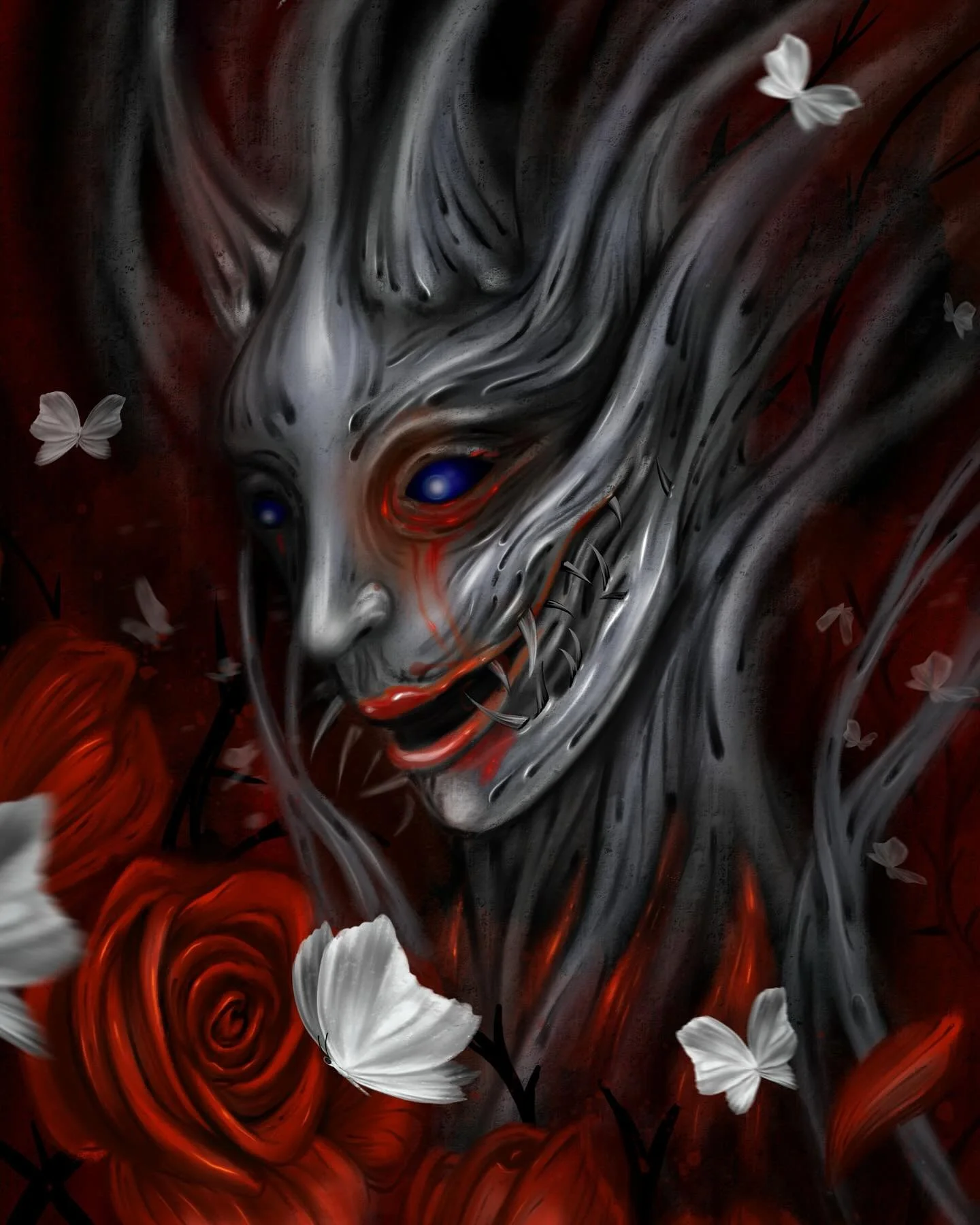 The Butterfly Eater

#butterflygothic #gothicbutterfly #gothicart #gothicartist #gothicprint