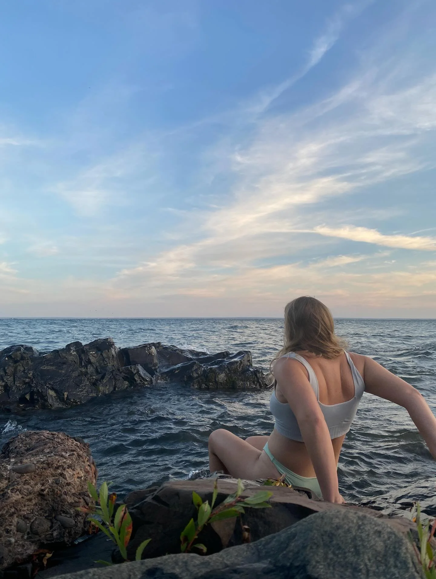 This is me, where my heart runs free 🧜🏼&zwj;♀️💙🌊

A weekend of deep talks, tears, laughter, and goofiness on the inland seas.

Love keeps changing shape, and friends remind us how to meet it. 

Anchored in your heart, wherever your joy decides to