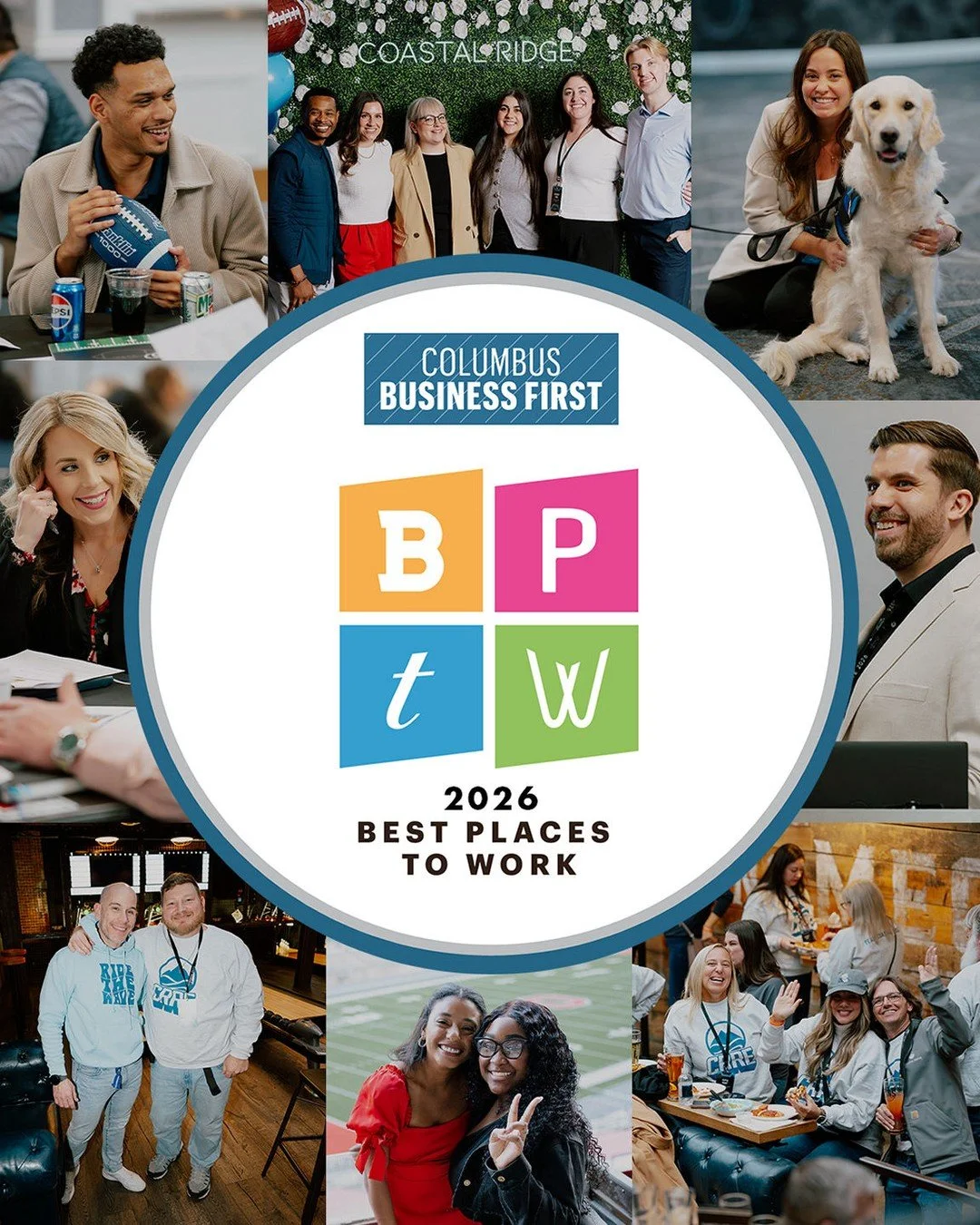 For the third consecutive year, Coastal Ridge Real Estate has been recognized as a Best Place to Work in the Extra-Large Category by Columbus Business First! 🎉

Being named one of just five honorees among organizations with 250+ employees is a meani
