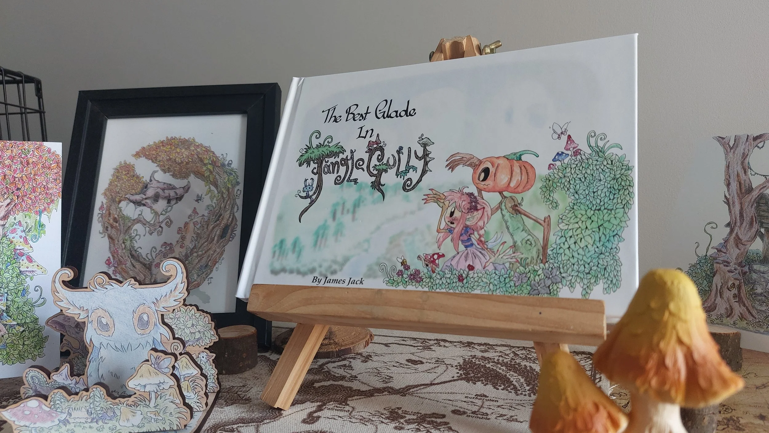 'The Best Glade in Tangle Gully' Picture Story Book