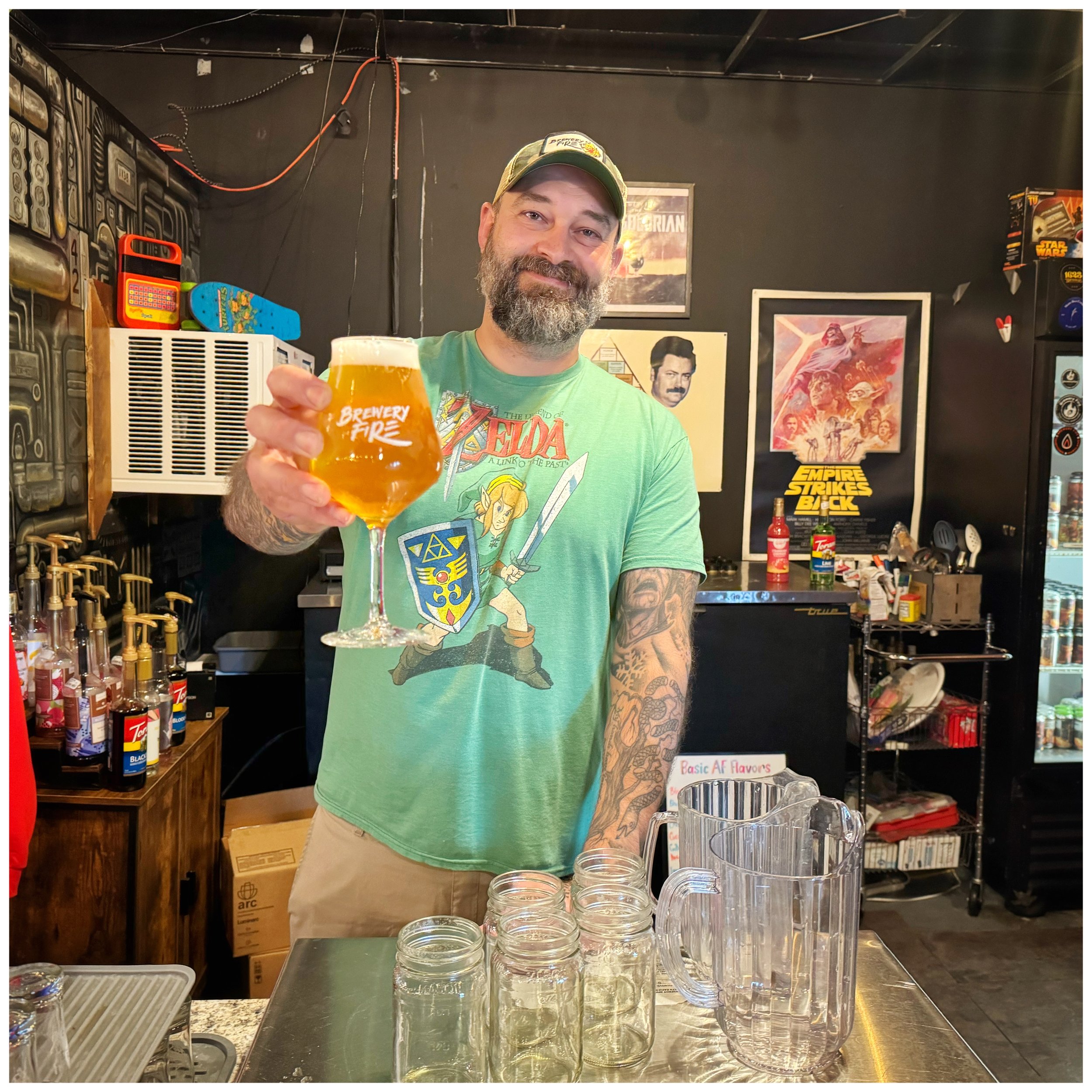 BREWERY FIRE :: BEER, HEART AND EASTER EGGS