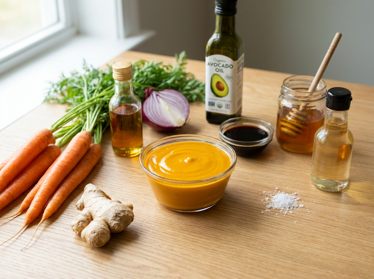 Japanese Ginger Carrot Dressing