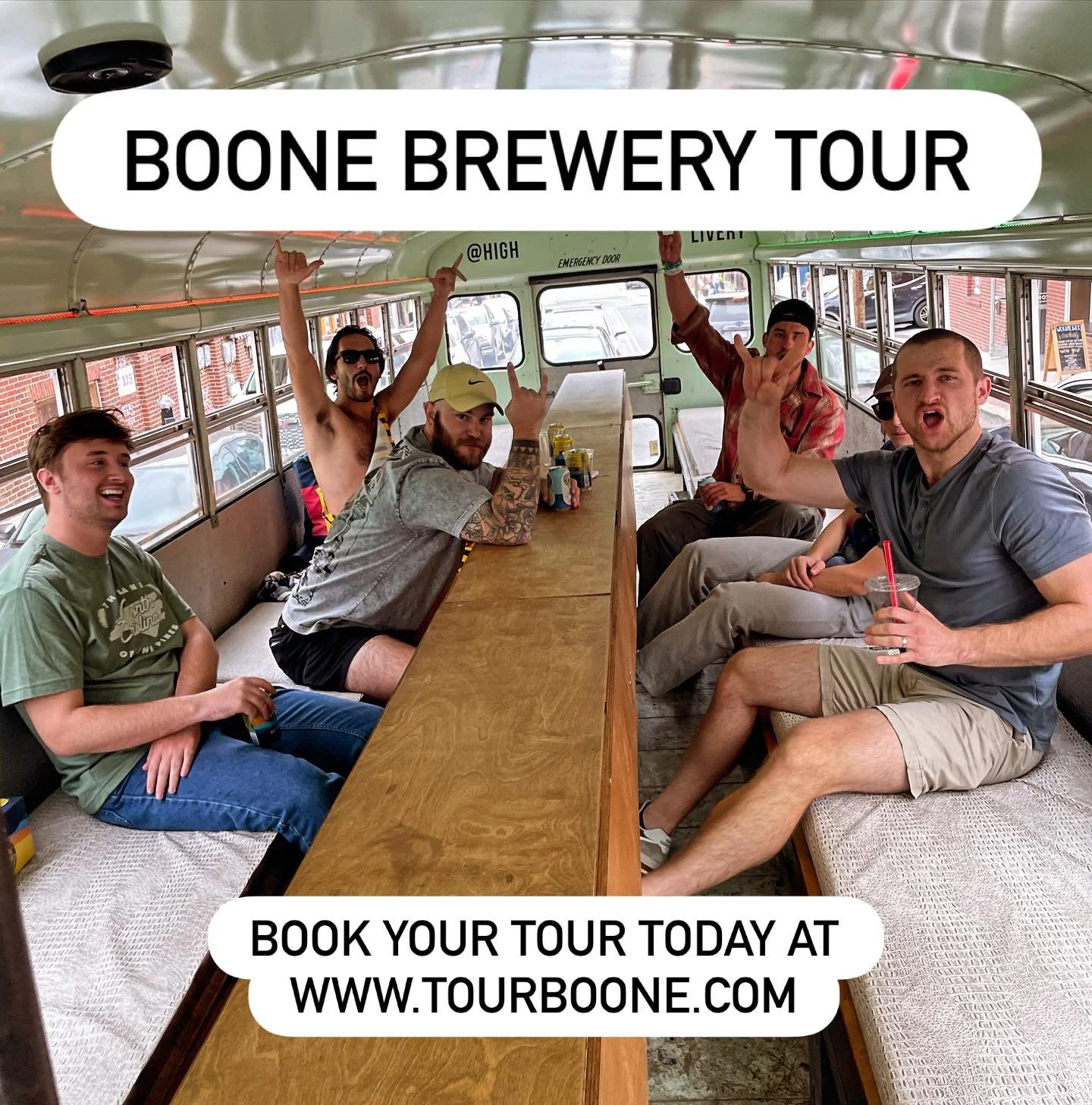 Looking for a fun amazing night out on Boone? Look no further than Tour Boone and Boone Brewery Tours. A no hassle, safe, friendly, and convenient tour around Boone&rsquo;s best breweries and bars. #boone #blowingrock #tourboone #boonebrewerytour  #c