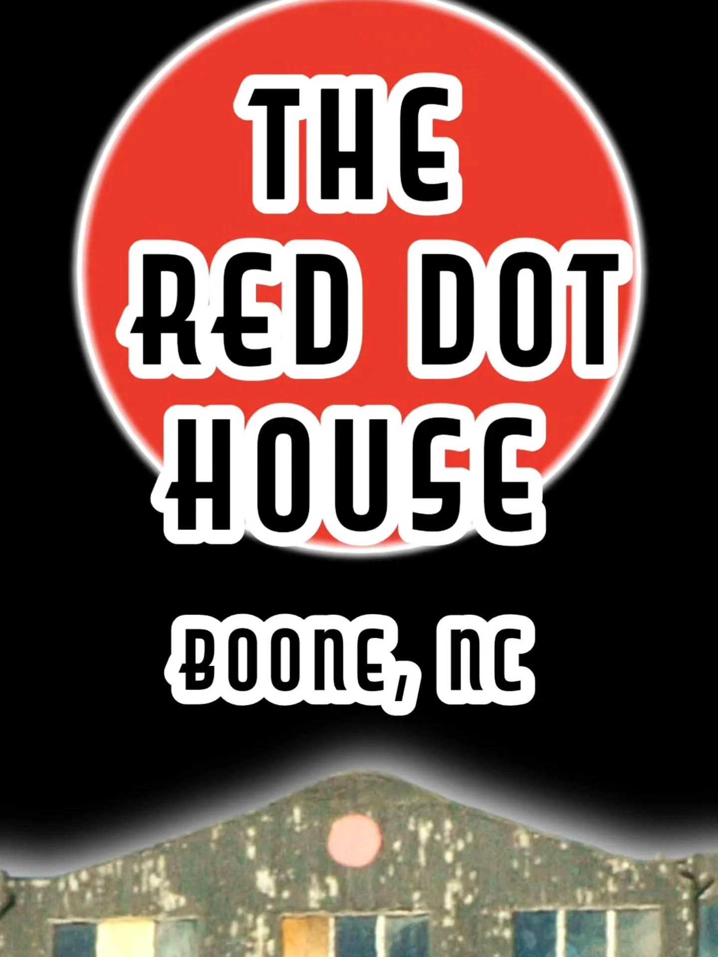Did you know that sitting on Howard's Knob was one of the most mysterious homes ever built in #Boone ?

The Red Dot House was roughly 10,000 square feet, painted pitch black with a single bright red dot near the top of its main wall, looming over the