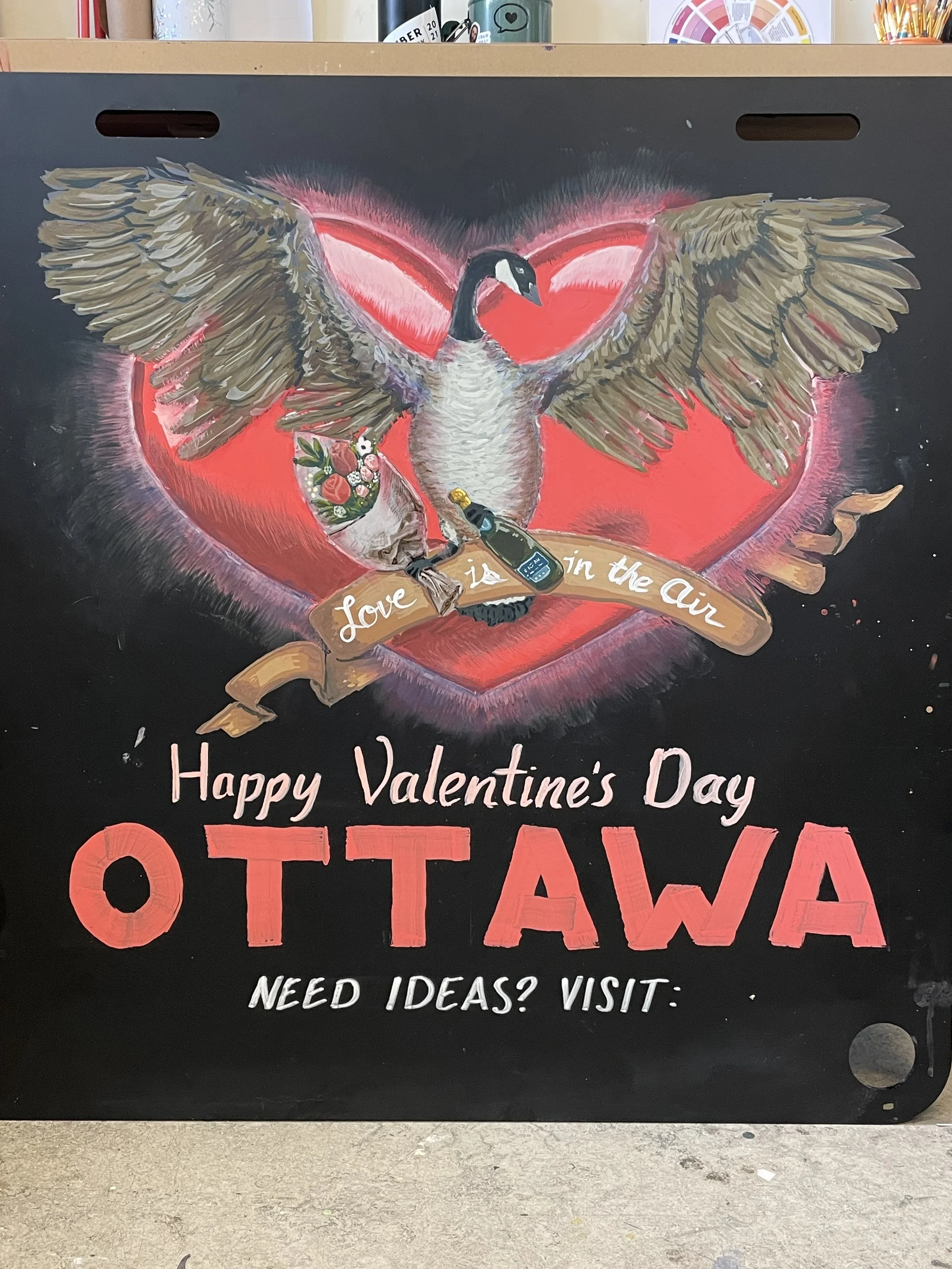 Large Hand-painted Signs