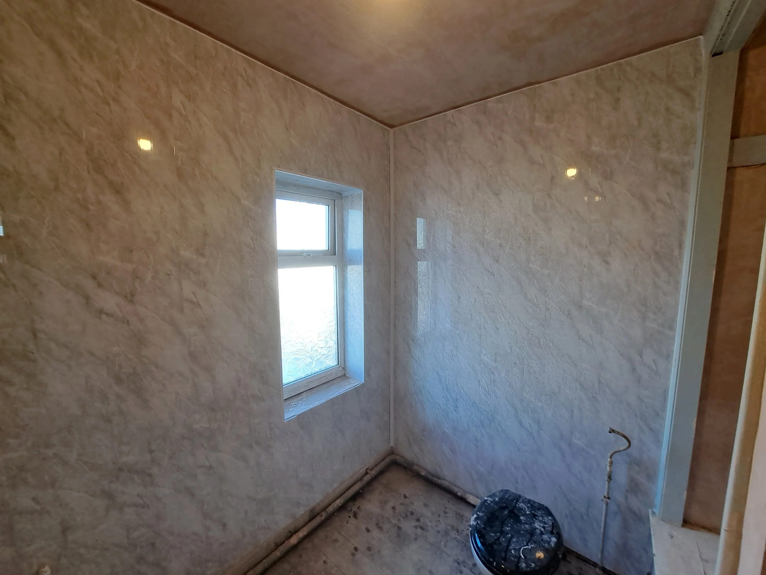 Cladding bathroom hire