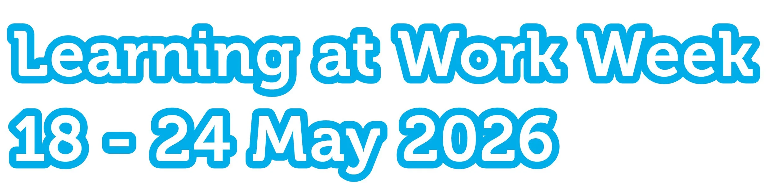 Learning at Work Week Logo 18-24 May 2026