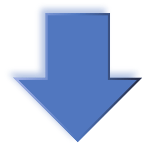 Blue arrow pointing downwards.