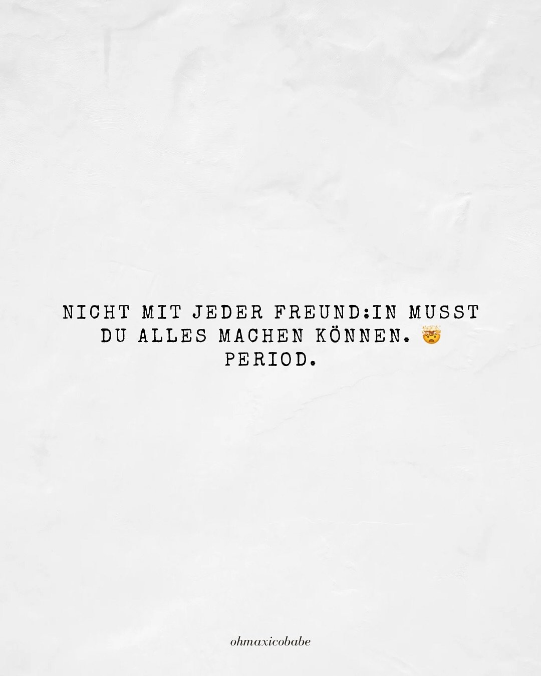 Diese Erkenntnis &uuml;ber Freundschaft war mindblowing f&uuml;r mich und hat ganz viel Druck rausgenommen. Vielleicht ist es bei dir ja &auml;hnlich?❤️&zwj;🩹

#freundschaftsspr&uuml;che #gedankenzumsonntag #sundayreminder #freundschaften