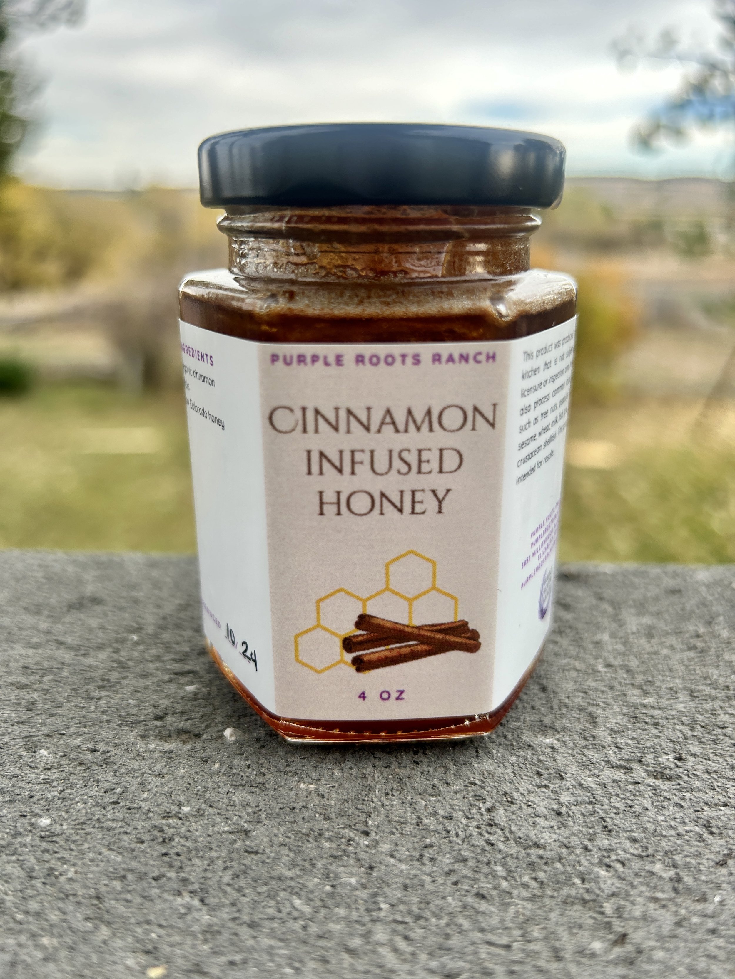 Cinnamon Infused Colorado Honey