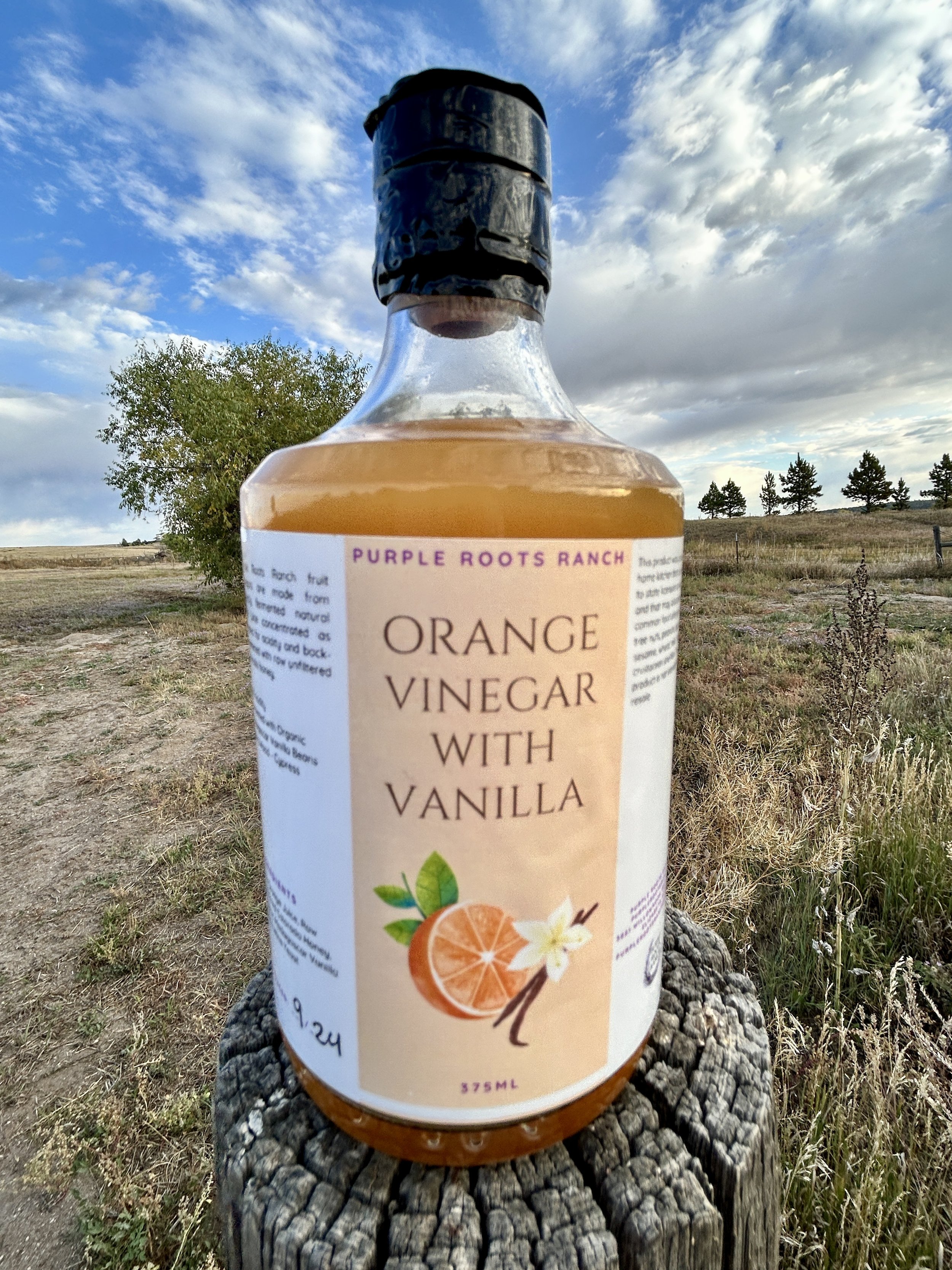 Orange Vinegar with Vanila