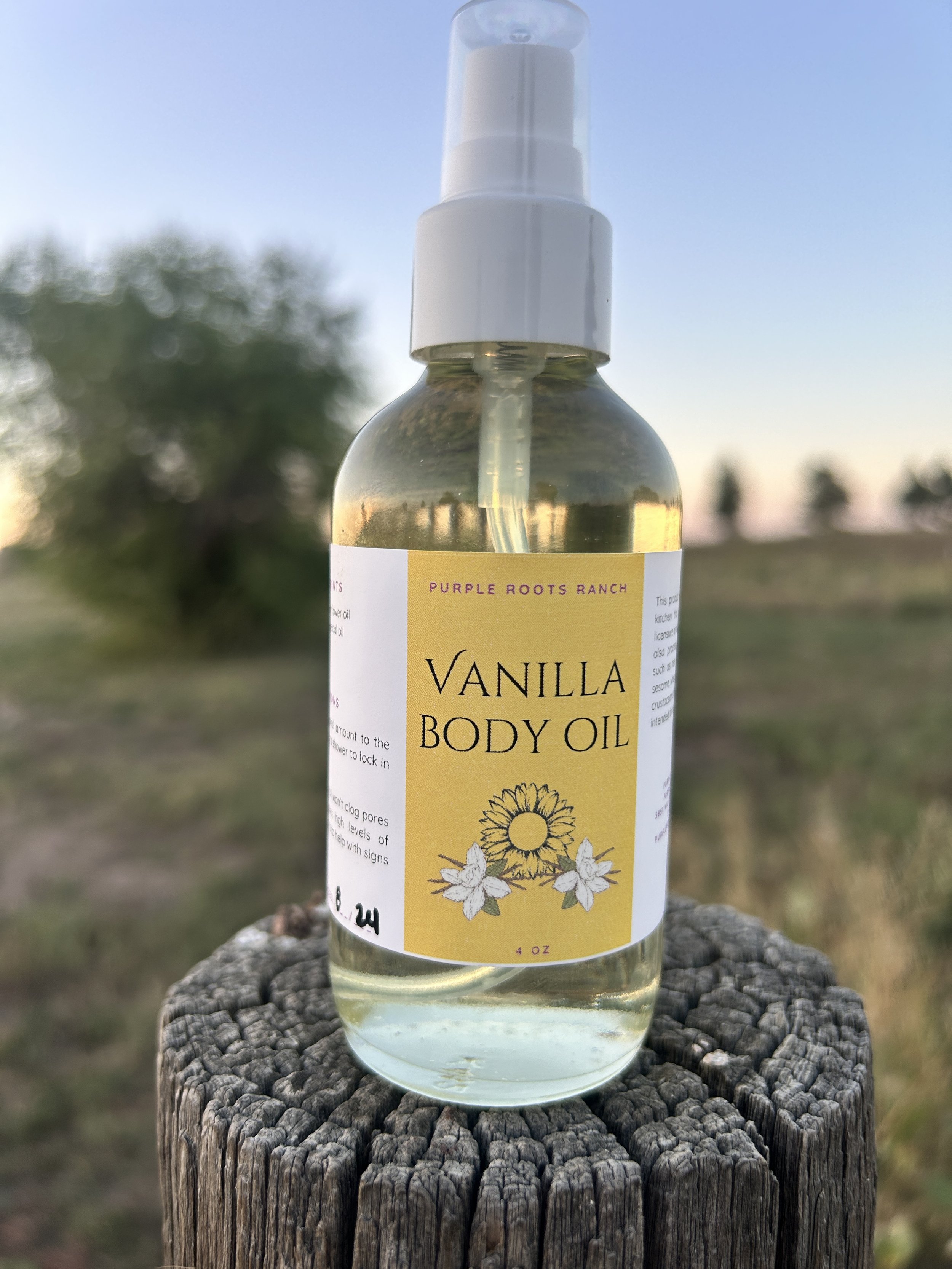 Vanilla Body Oil
