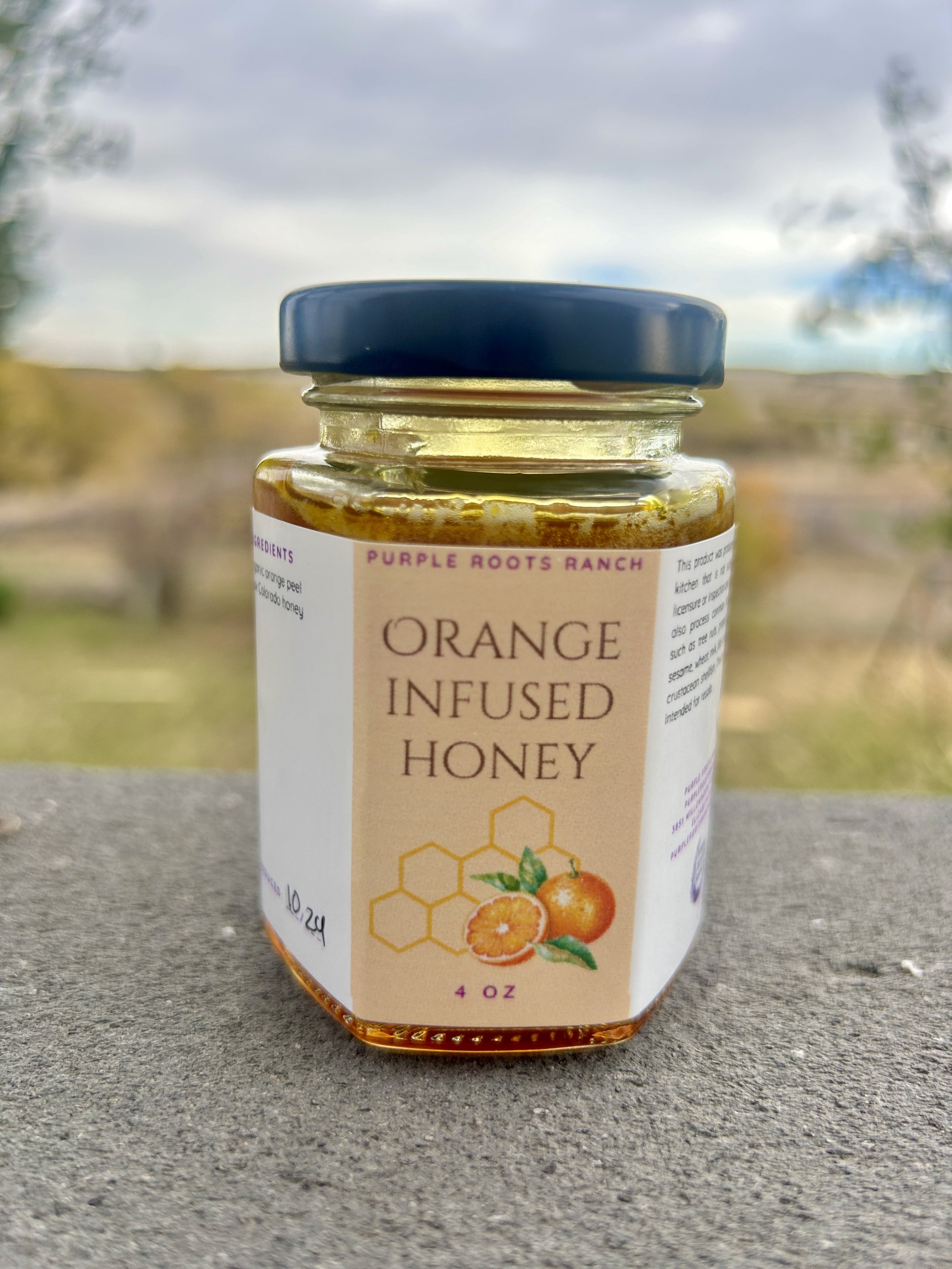 Orange Infused Colorado Honey