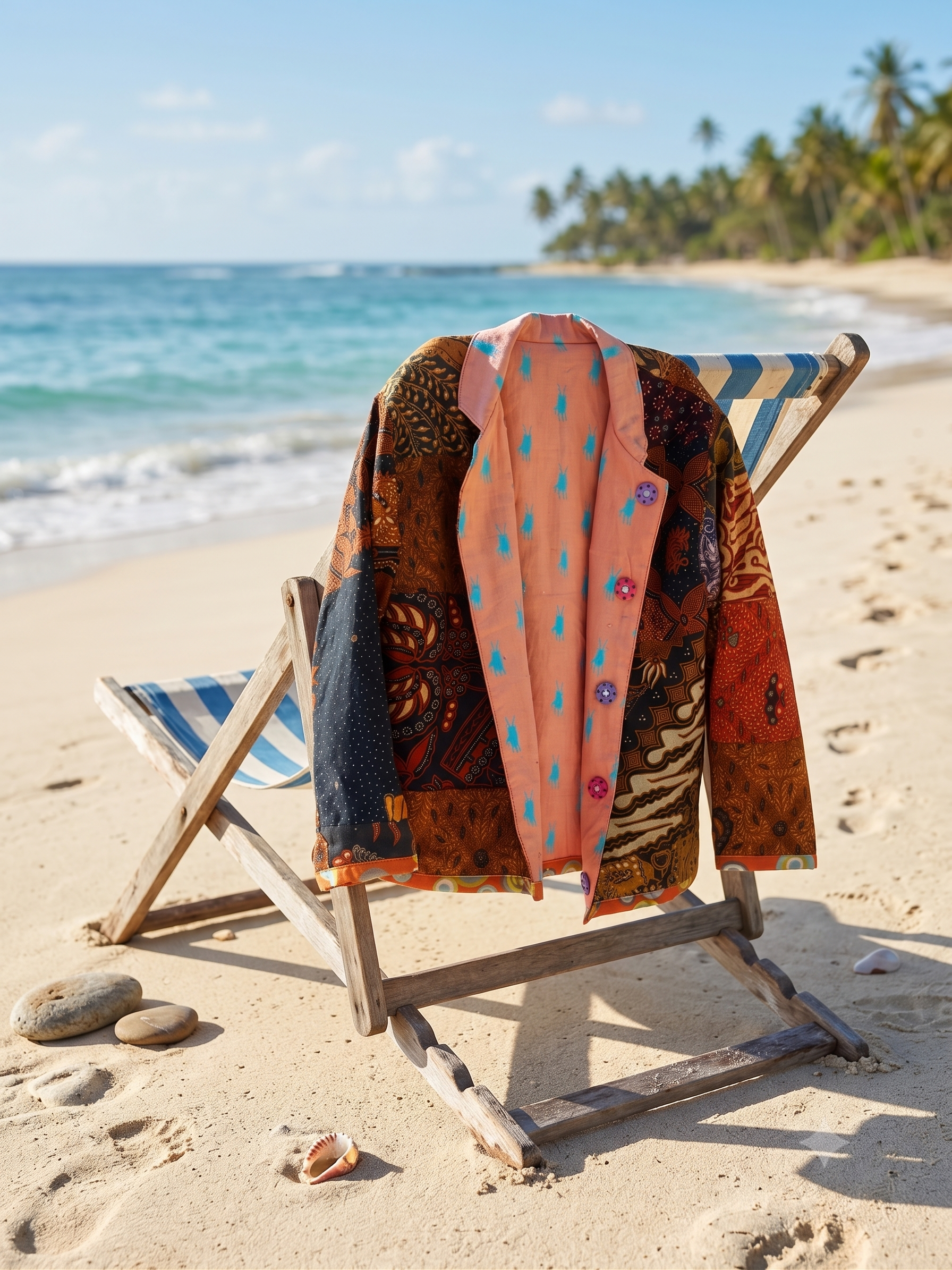 ROOKIE | Sunset Batik Reversible Jacket