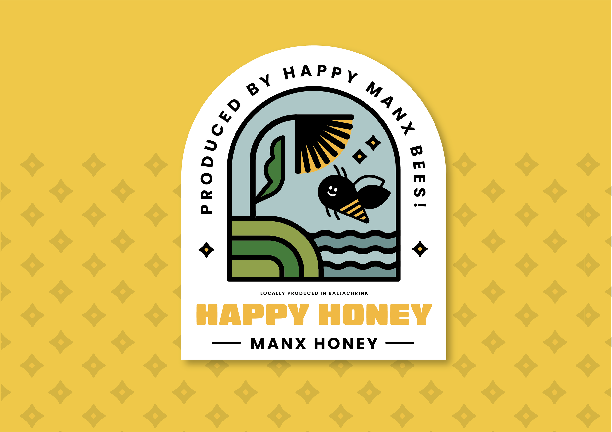 HAPPY HONEY - PURE MANX HONEY