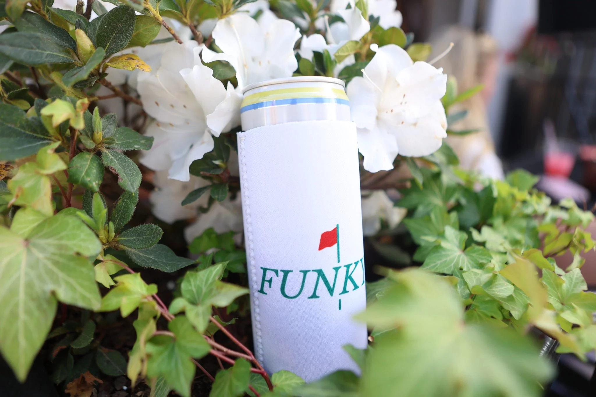 White Masters Koozie