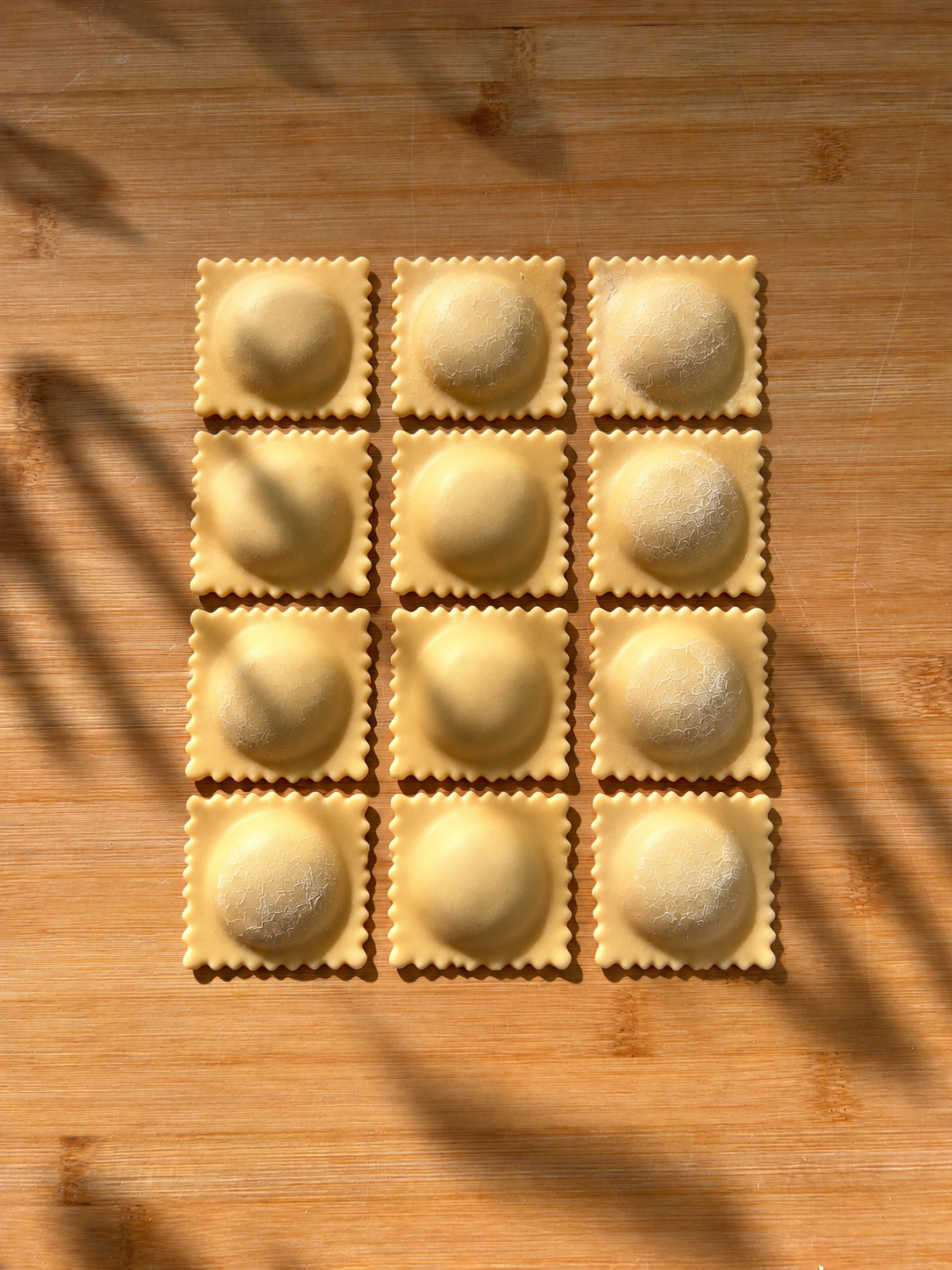 Sunlit Ravioli Grid on Bamboo.png