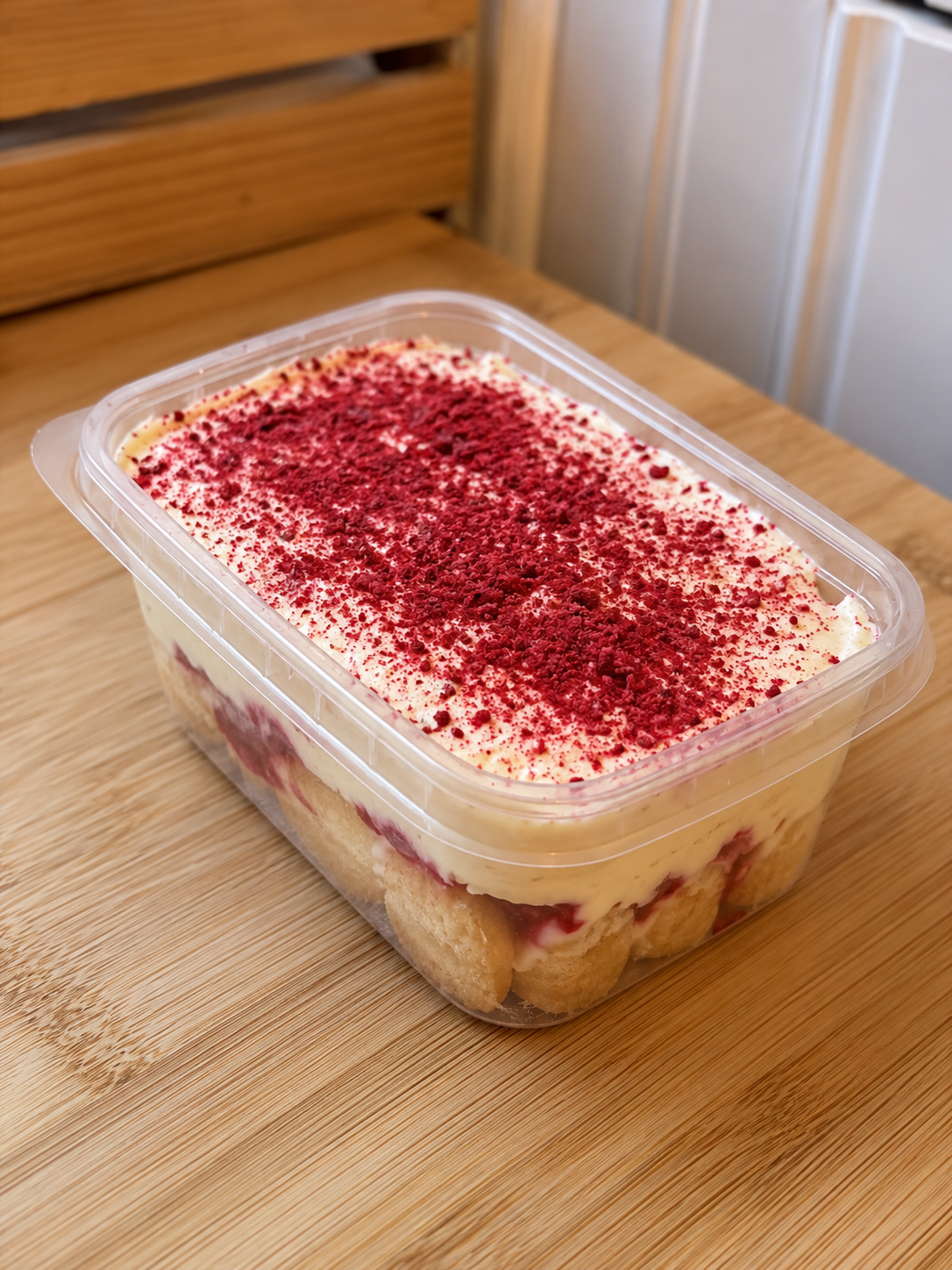 Raspberry Tiramisu
