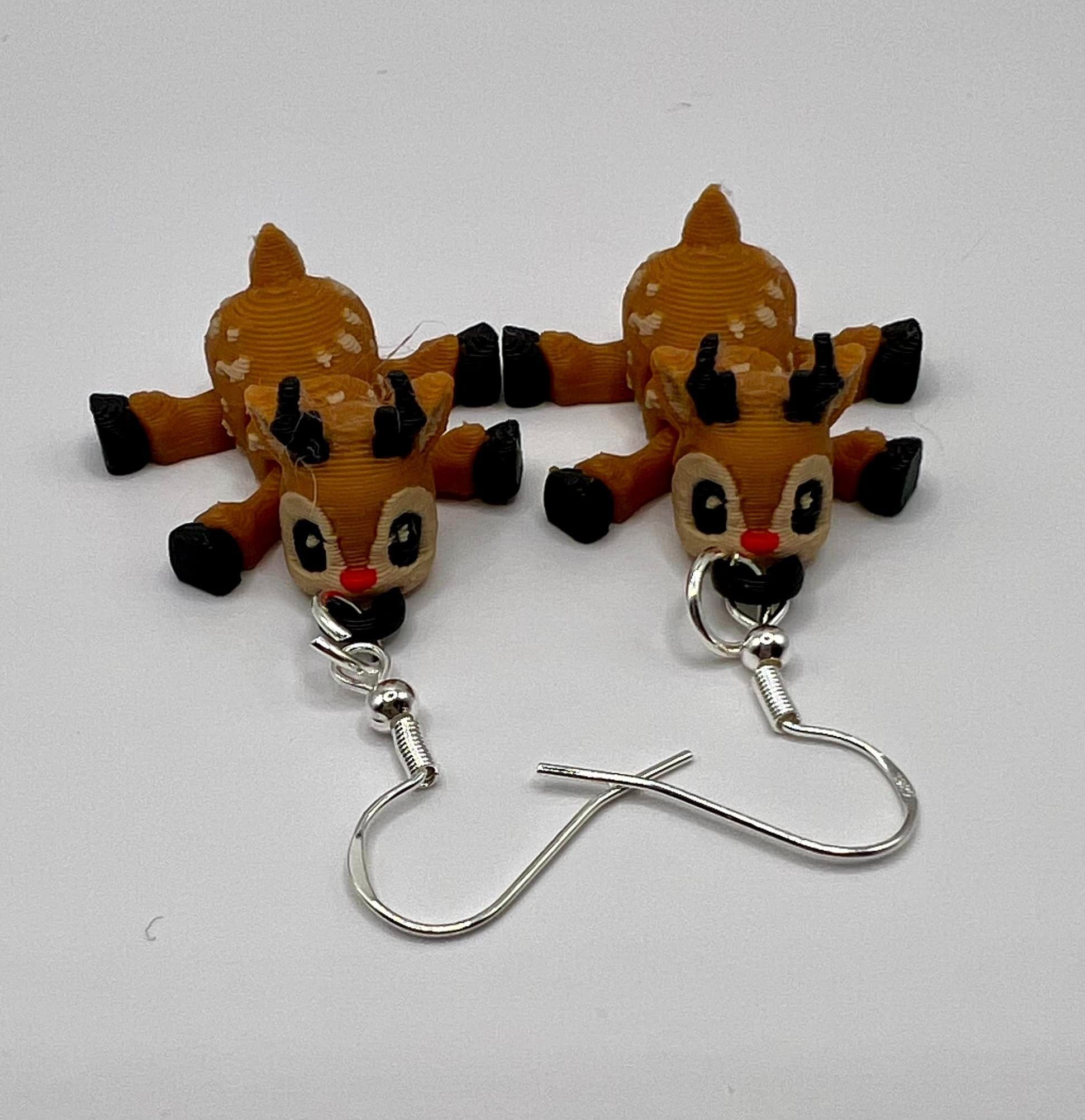 Reindeer Earings
