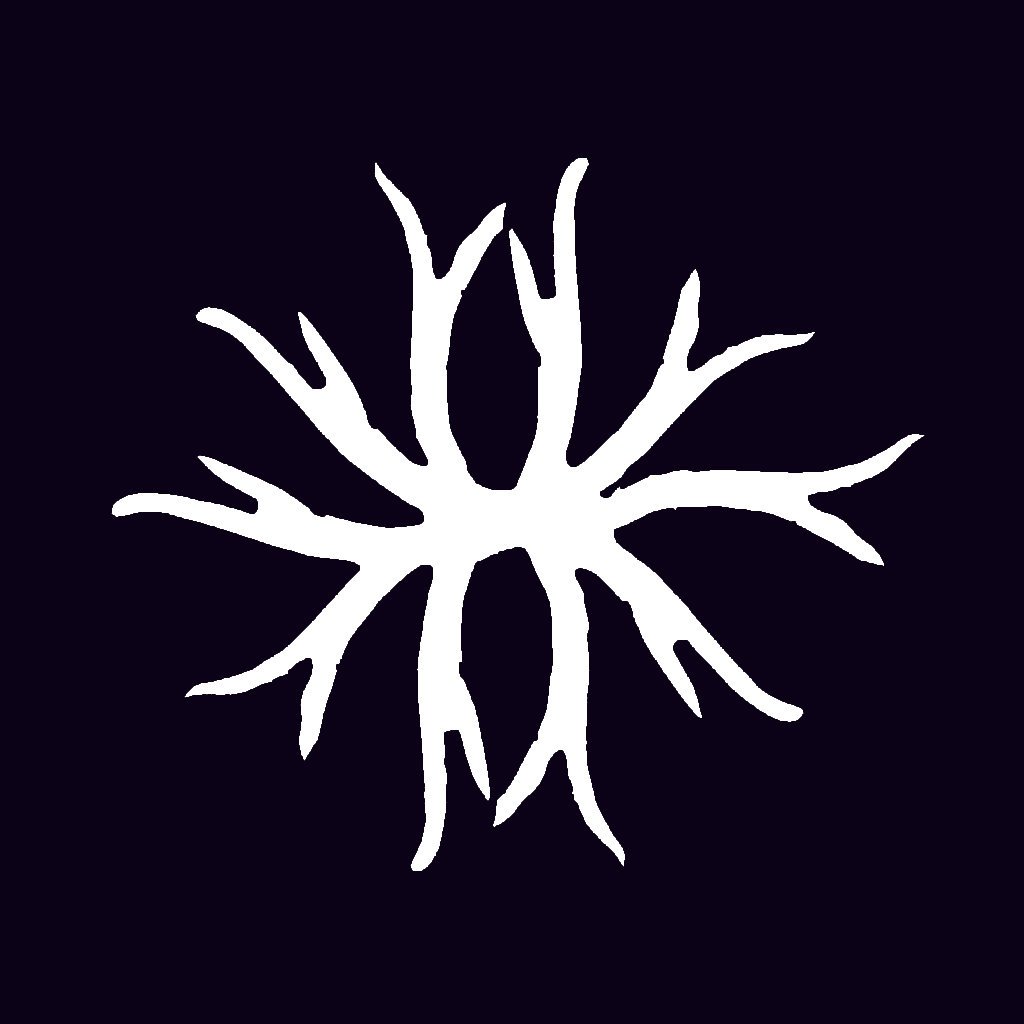 Ghost City logo with black background