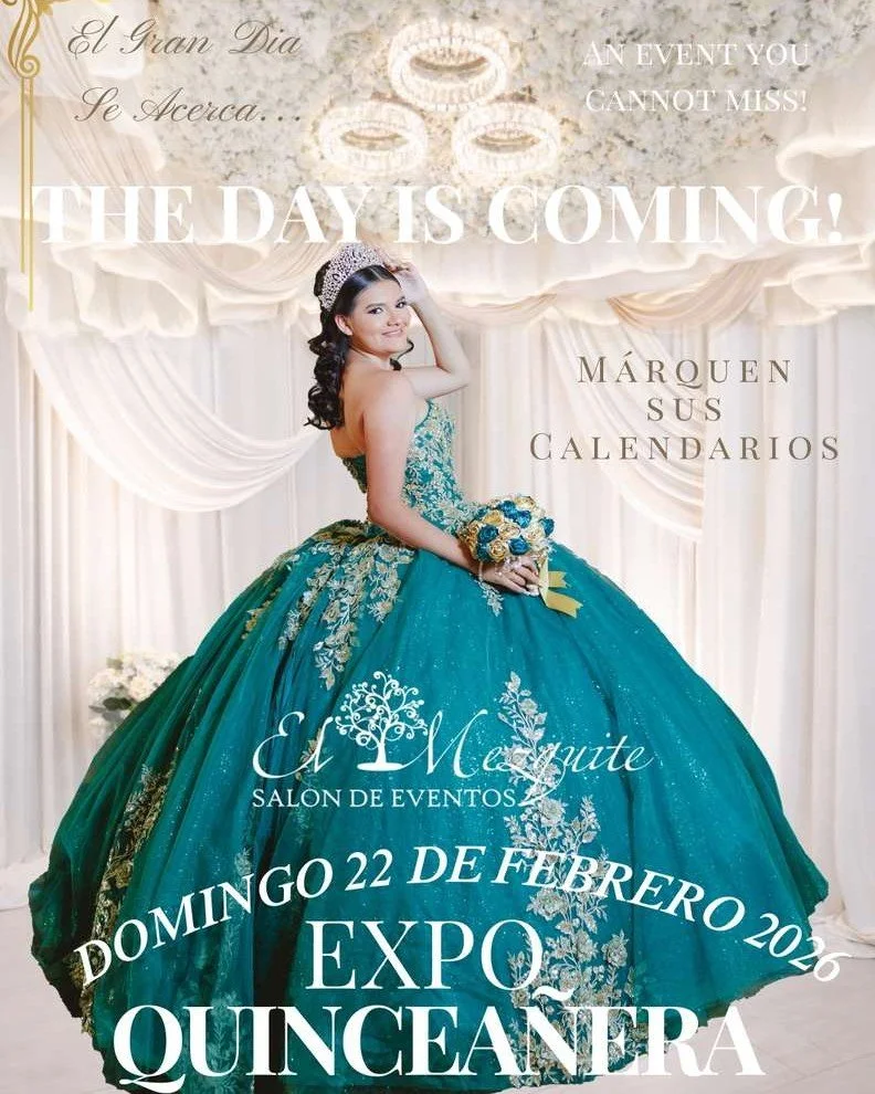 Es el domigo!

💕Salon de Eventos EL MEZQUITE; El escenario perfecto y exclusivo para bodas y quincea&ntilde;eras. ✨
El lugar que tu mereces, instalaciones remodeladas, experiencia, tradicion y compromiso.  Visitanos para recibir atencion personaliza