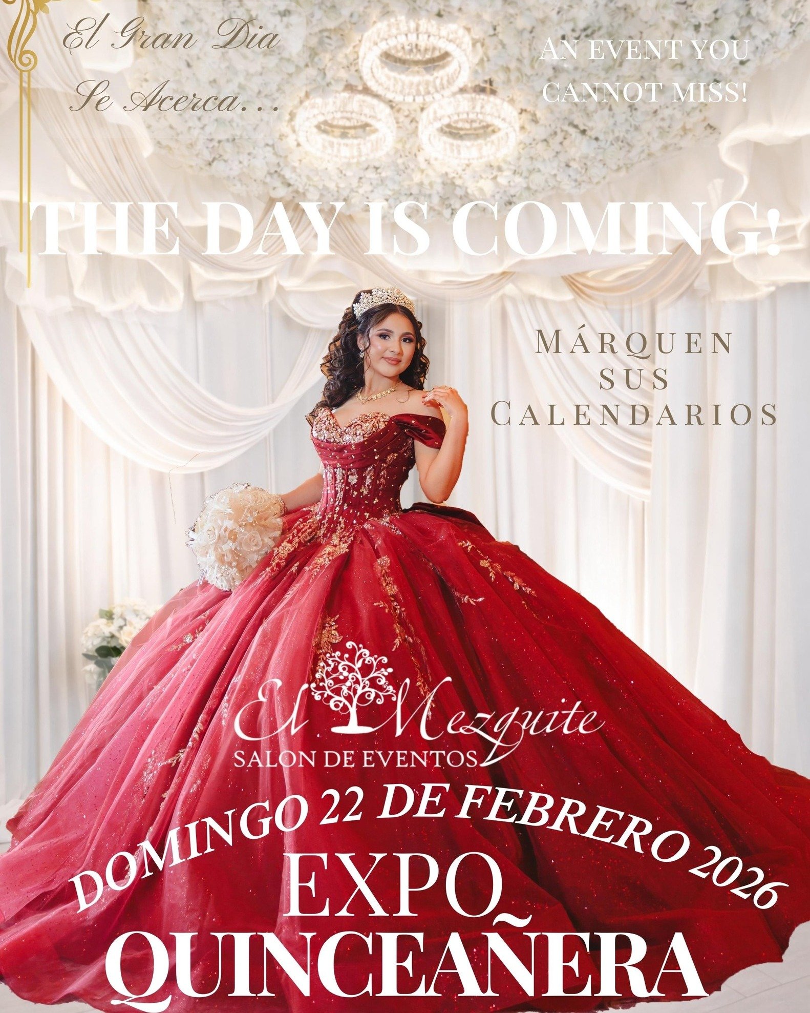Es el domigo!

💕Salon de Eventos EL MEZQUITE; El escenario perfecto y exclusivo para bodas y quincea&ntilde;eras. ✨
El lugar que tu mereces, instalaciones remodeladas, experiencia, tradicion y compromiso.  Visitanos para recibir atencion personaliza
