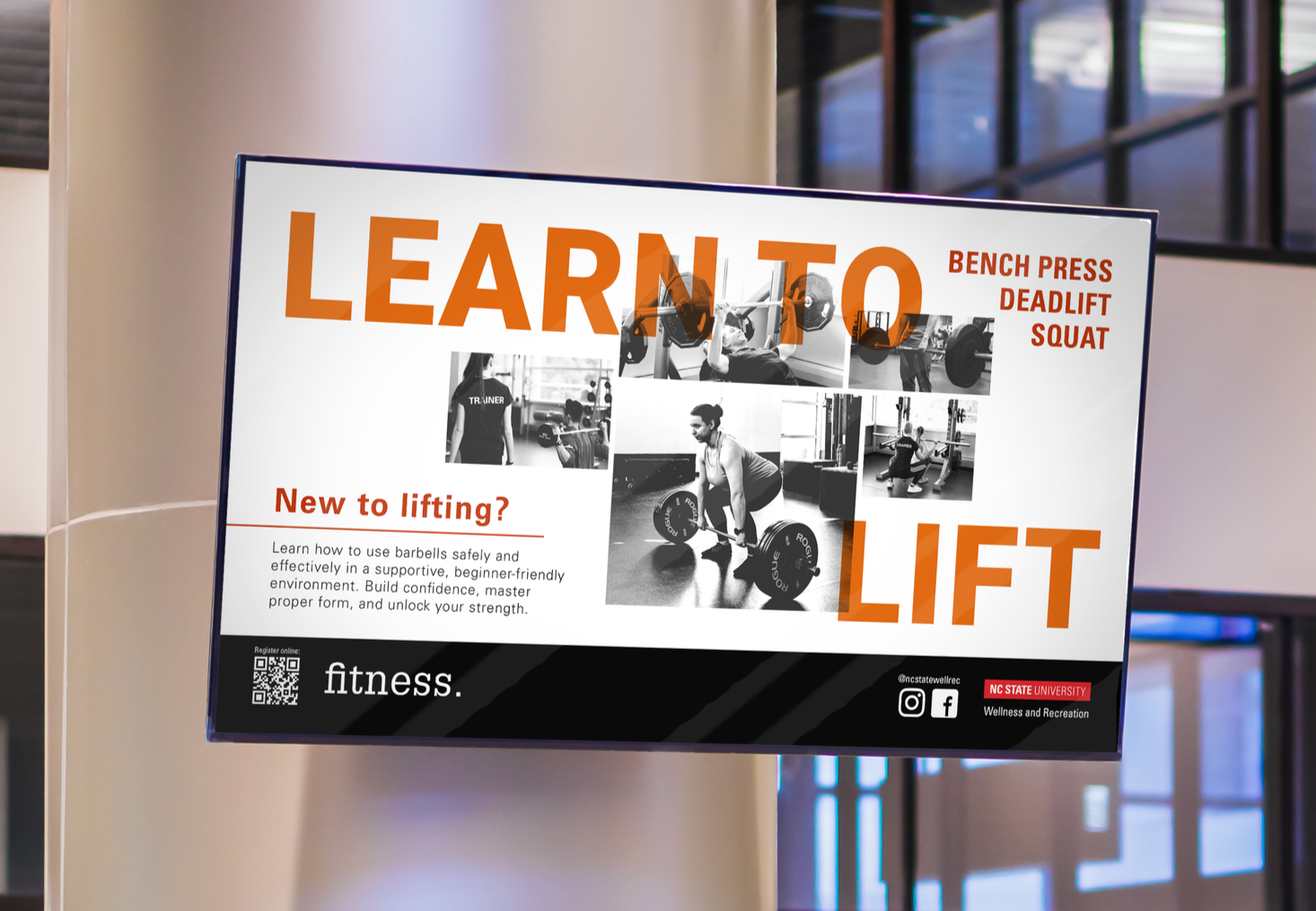 Learn to Lift Clinics