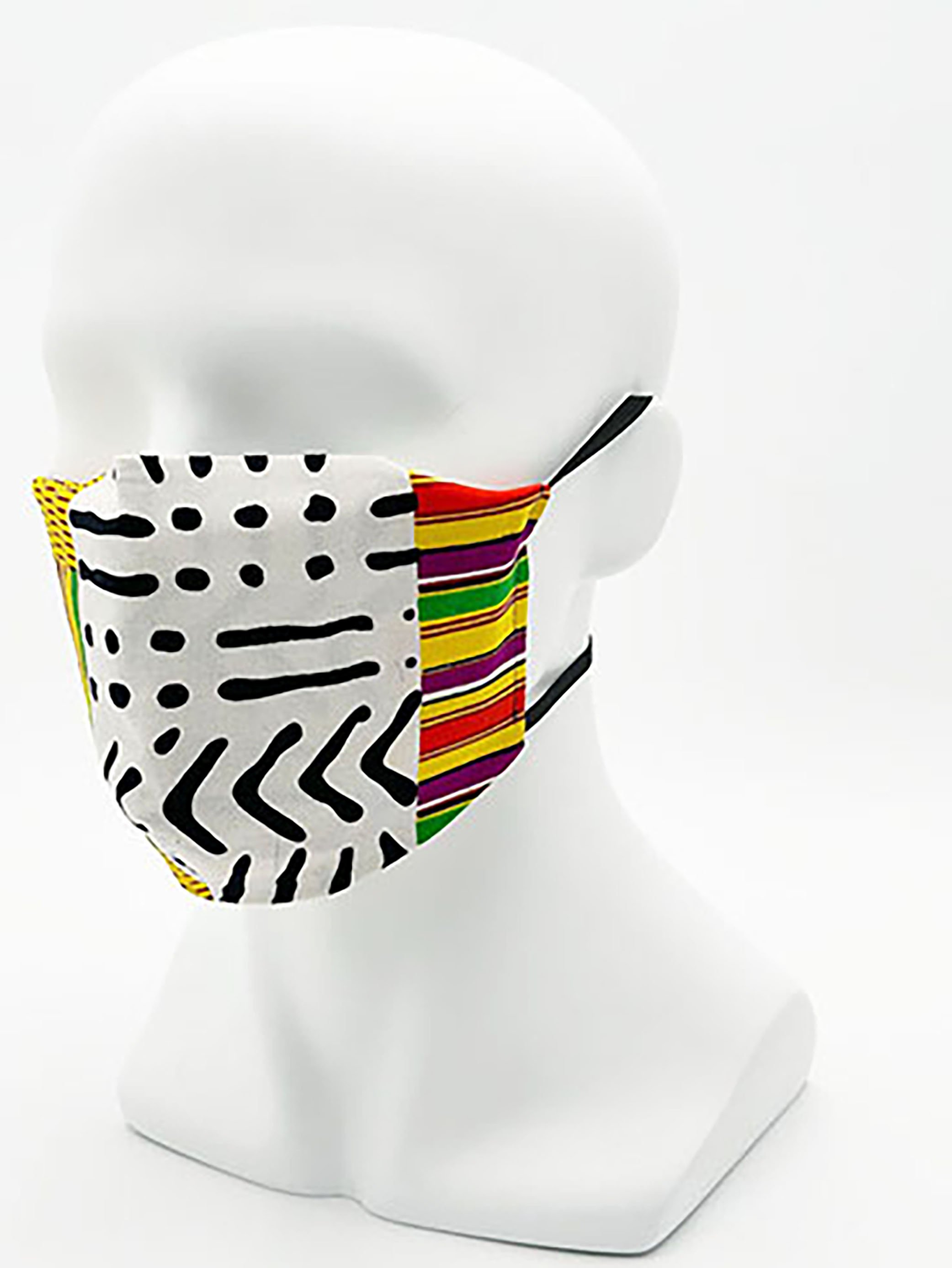 African Print Mask 07